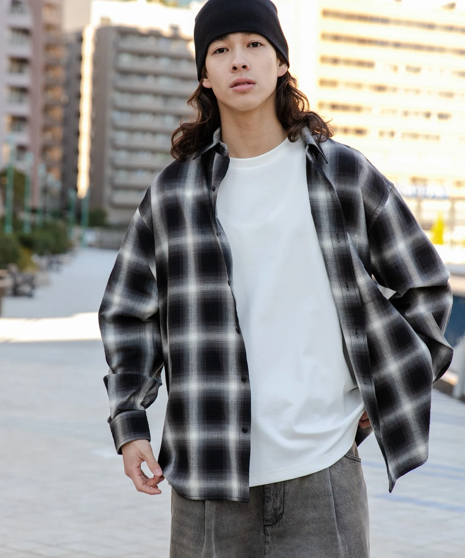 オンブレチェックシャツ - Image 17
