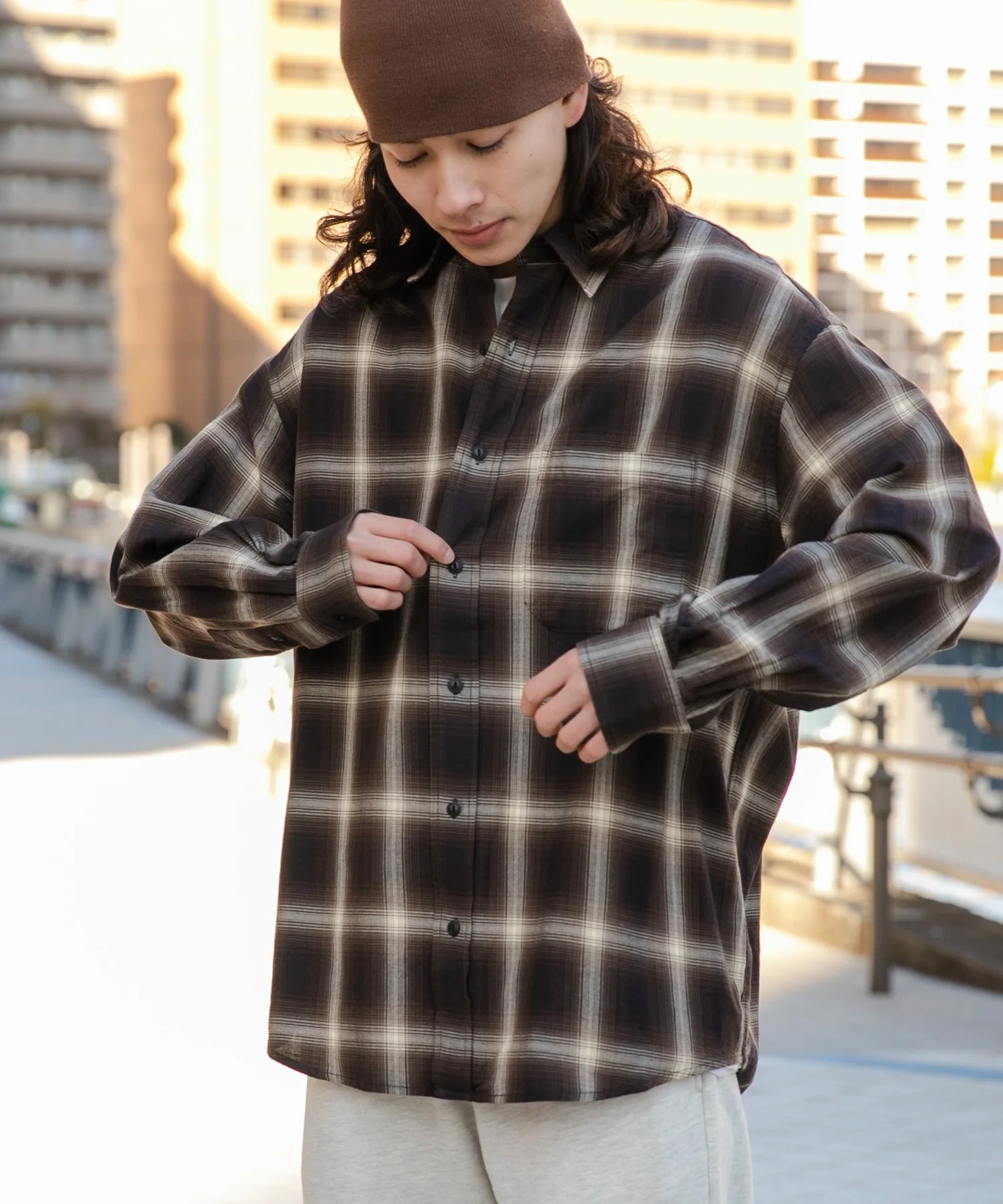 オンブレチェックシャツ - Image 27