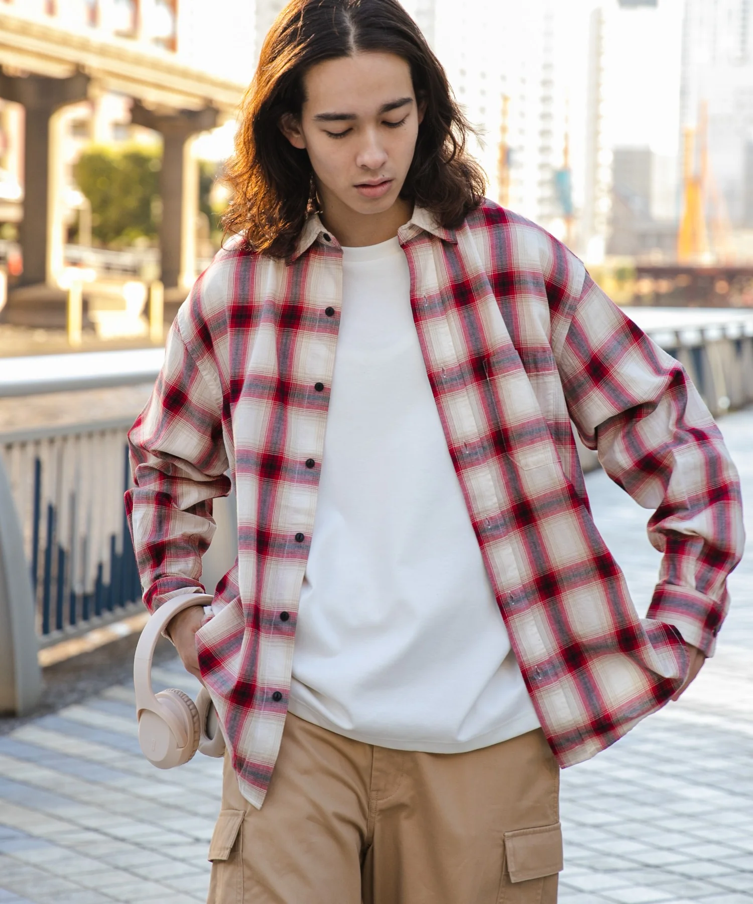 オンブレチェックシャツ - Image 32