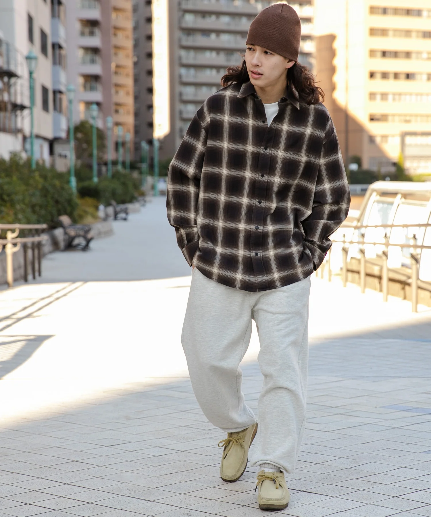 オンブレチェックシャツ - Image 9