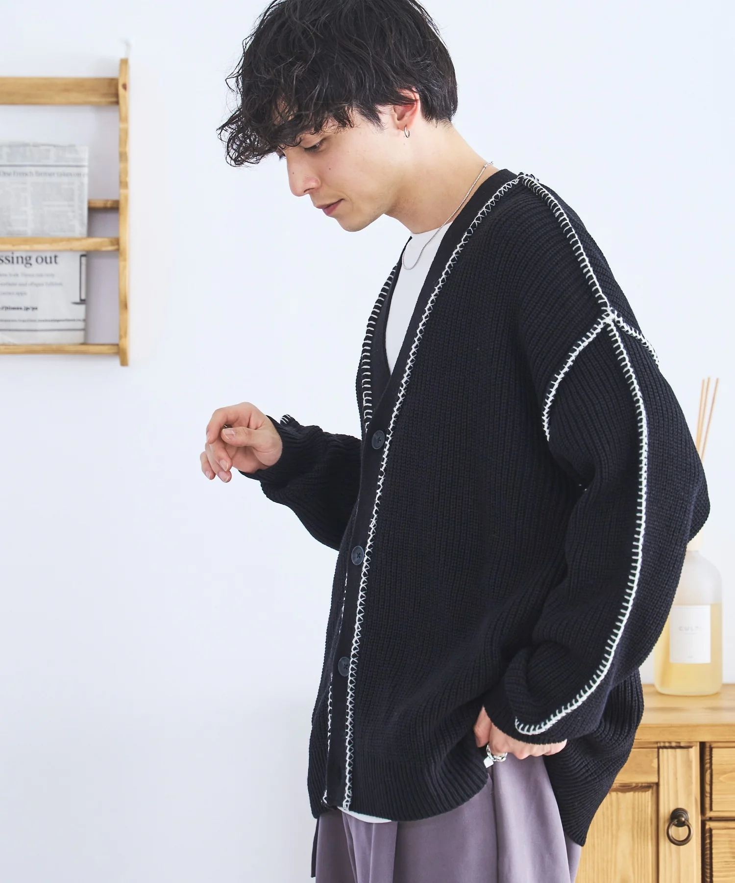 ハンドステッチカーディガン - Image 14