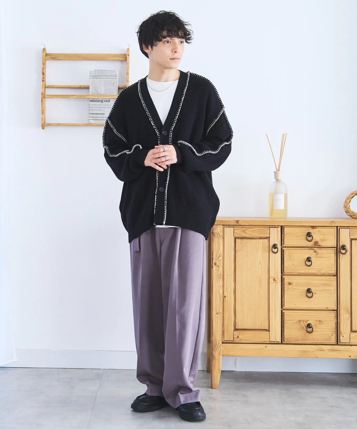 ハンドステッチカーディガン - Image 16