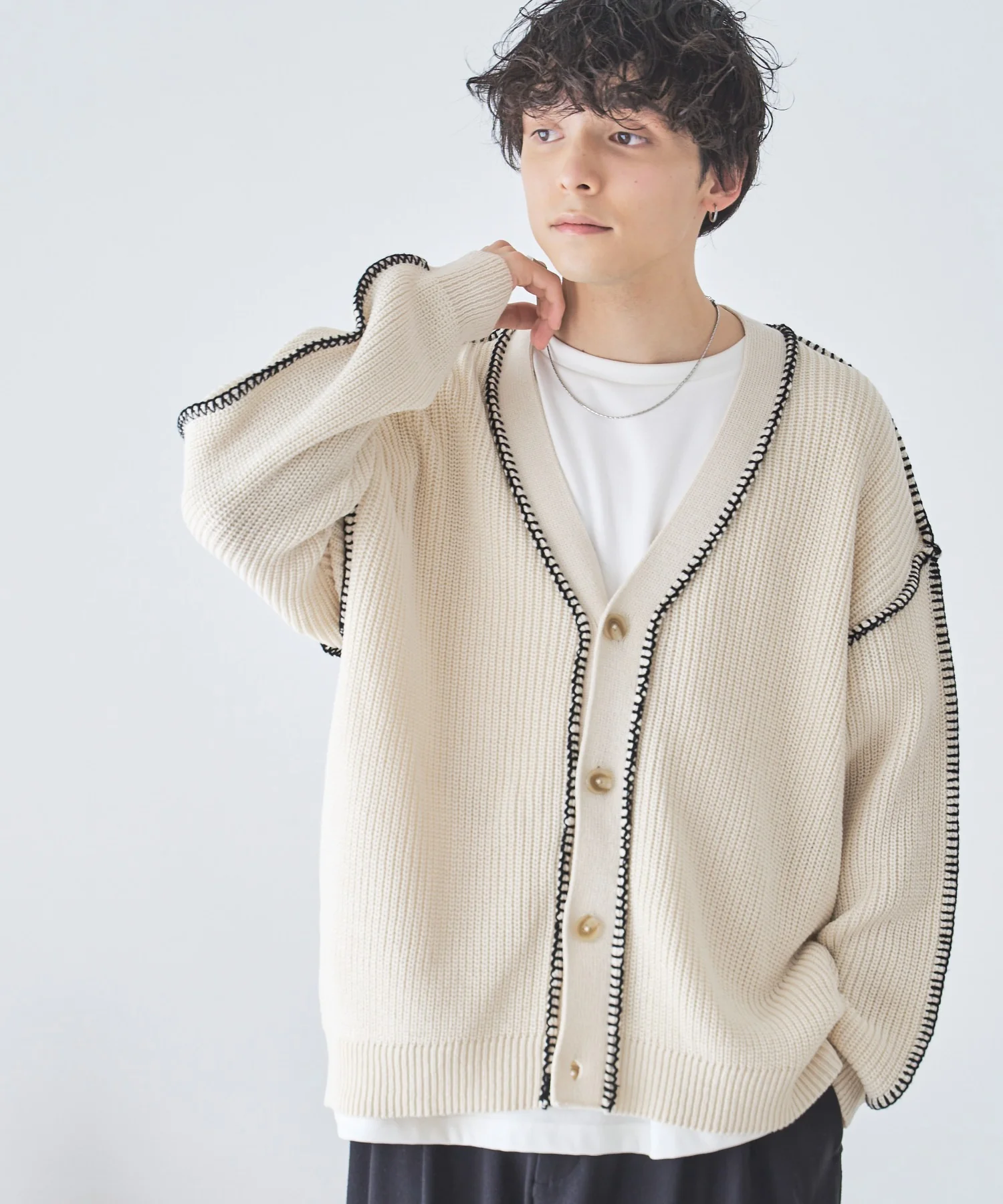 ハンドステッチカーディガン - Image 20