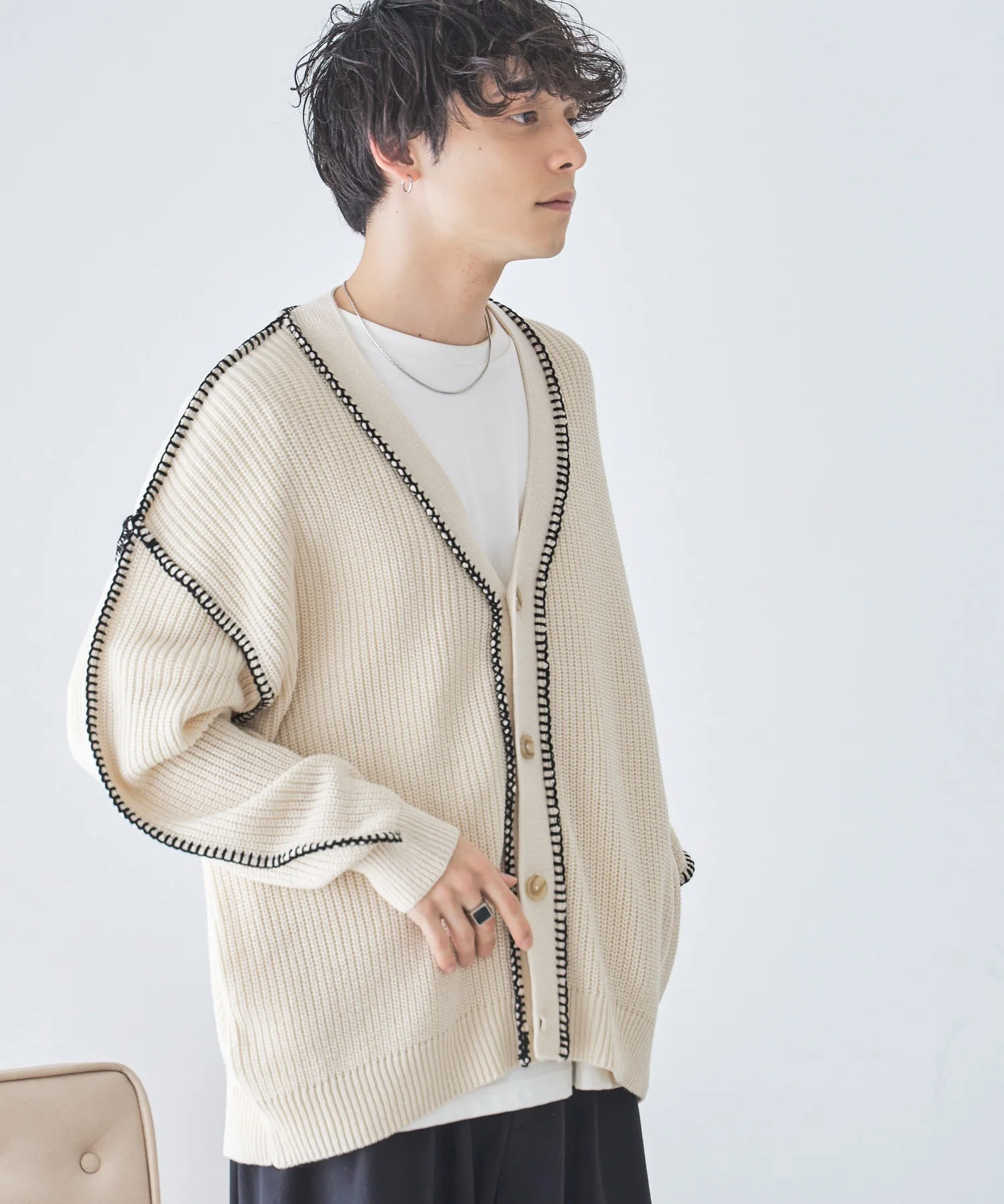 ハンドステッチカーディガン - Image 21