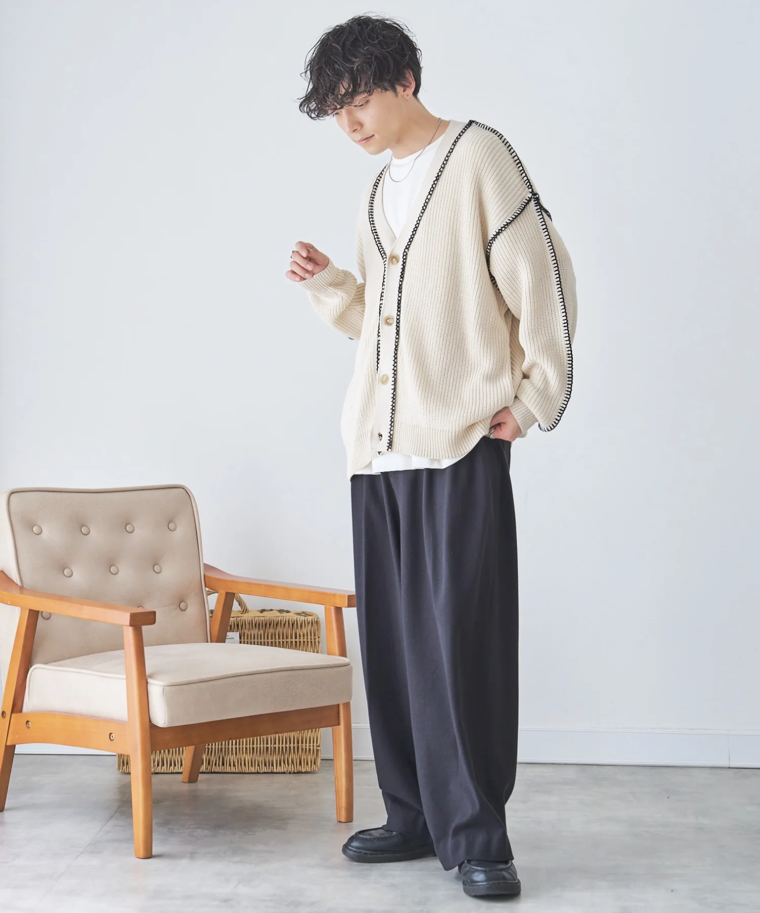ハンドステッチカーディガン - Image 24