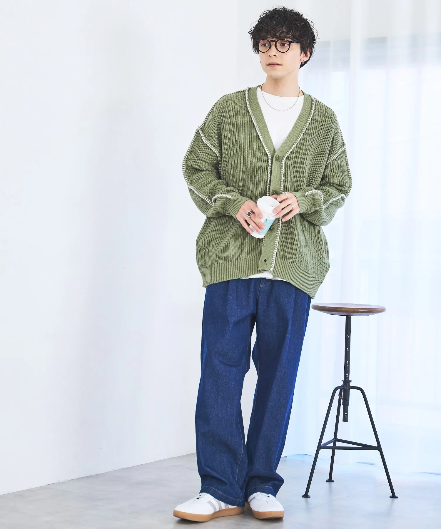 ハンドステッチカーディガン - Image 6