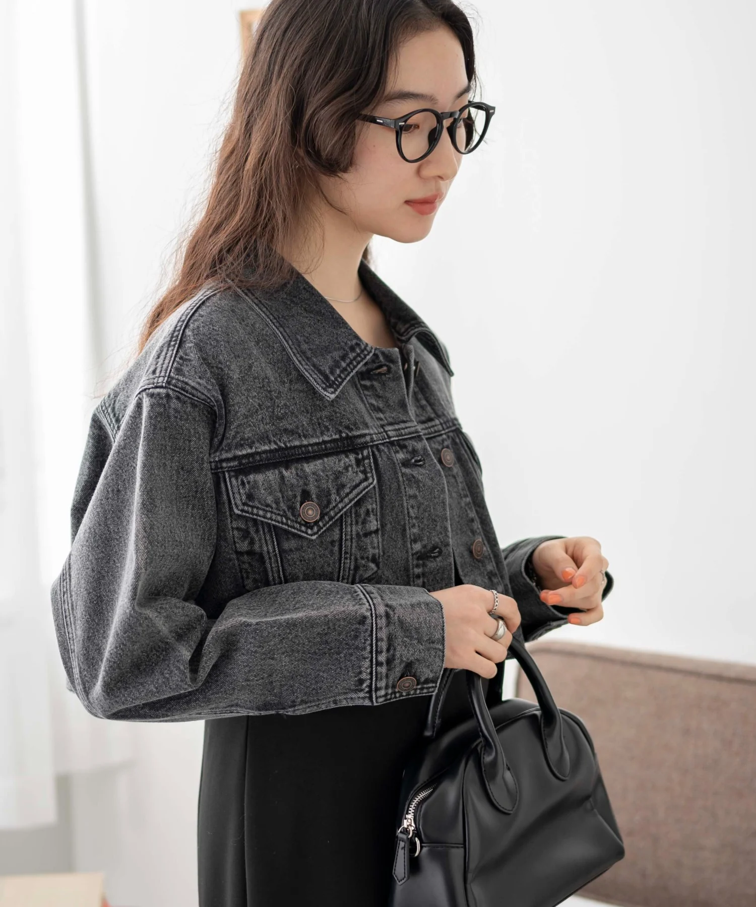 ショートデニムジャケット - Image 13