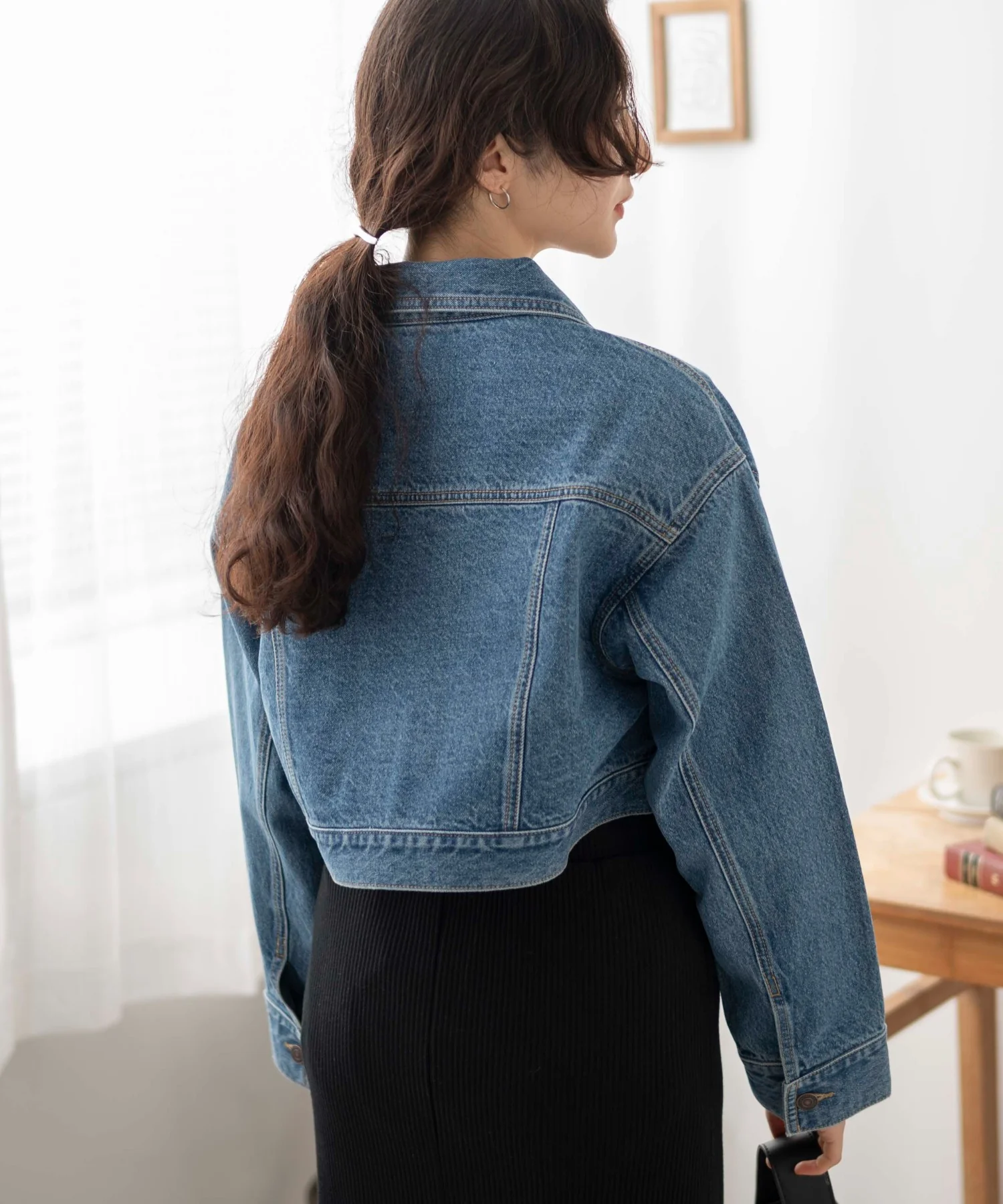 ショートデニムジャケット - Image 18