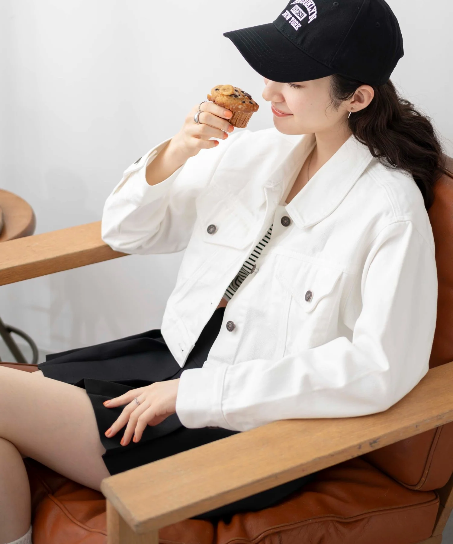 ショートデニムジャケット - Image 3