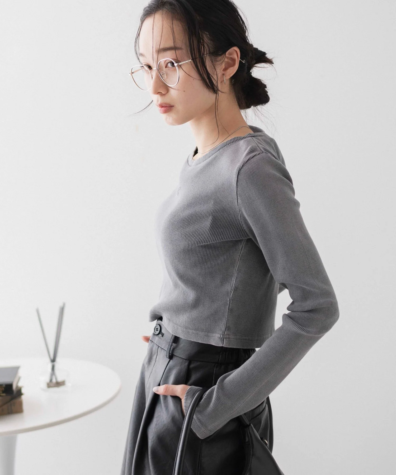 ヴィンテージウォッシュリブロンT - Image 15