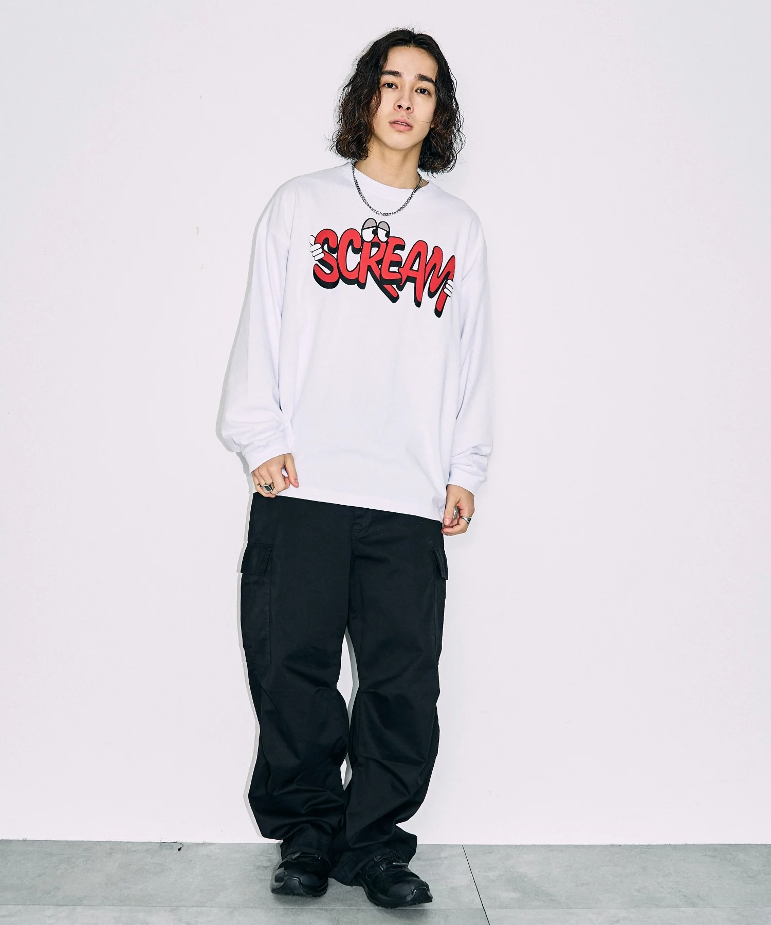 アクセ付きグラフィックロンT - Image 17