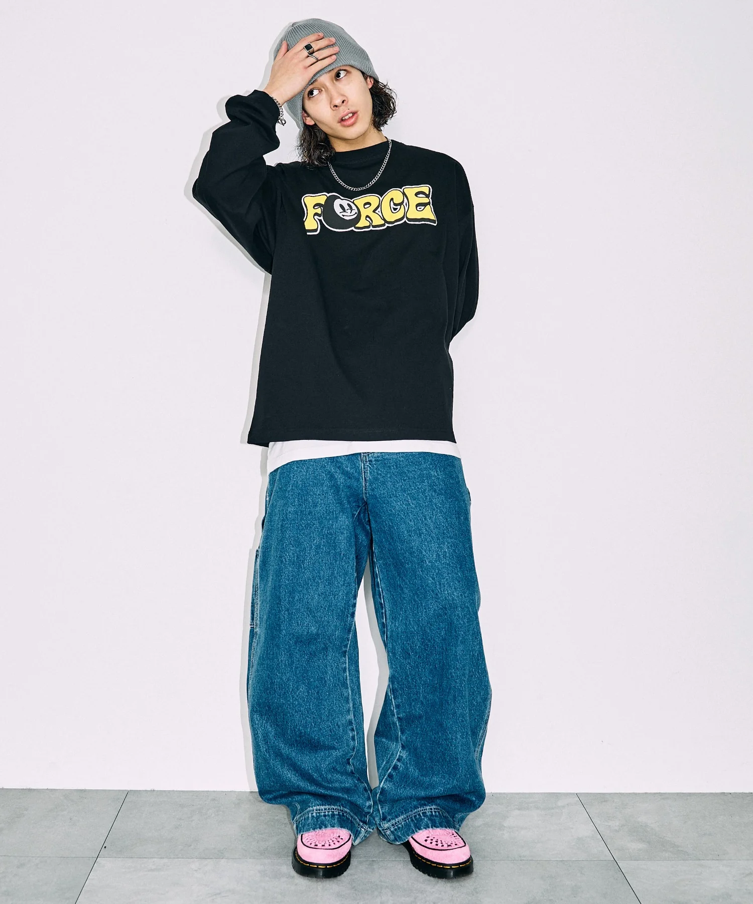 アクセ付きグラフィックロンT - Image 7
