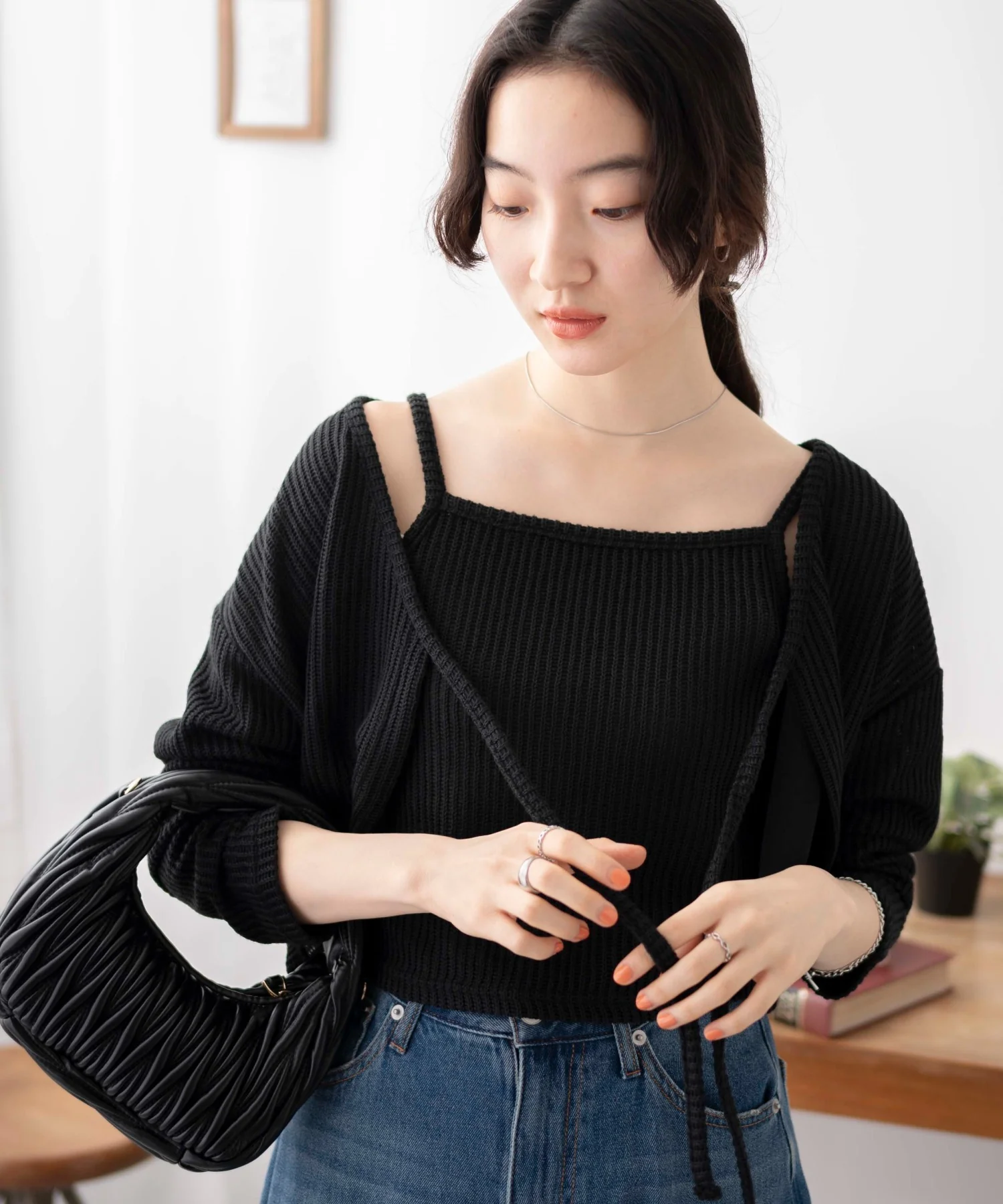 アンサンブルリボンカーデ - Image 18