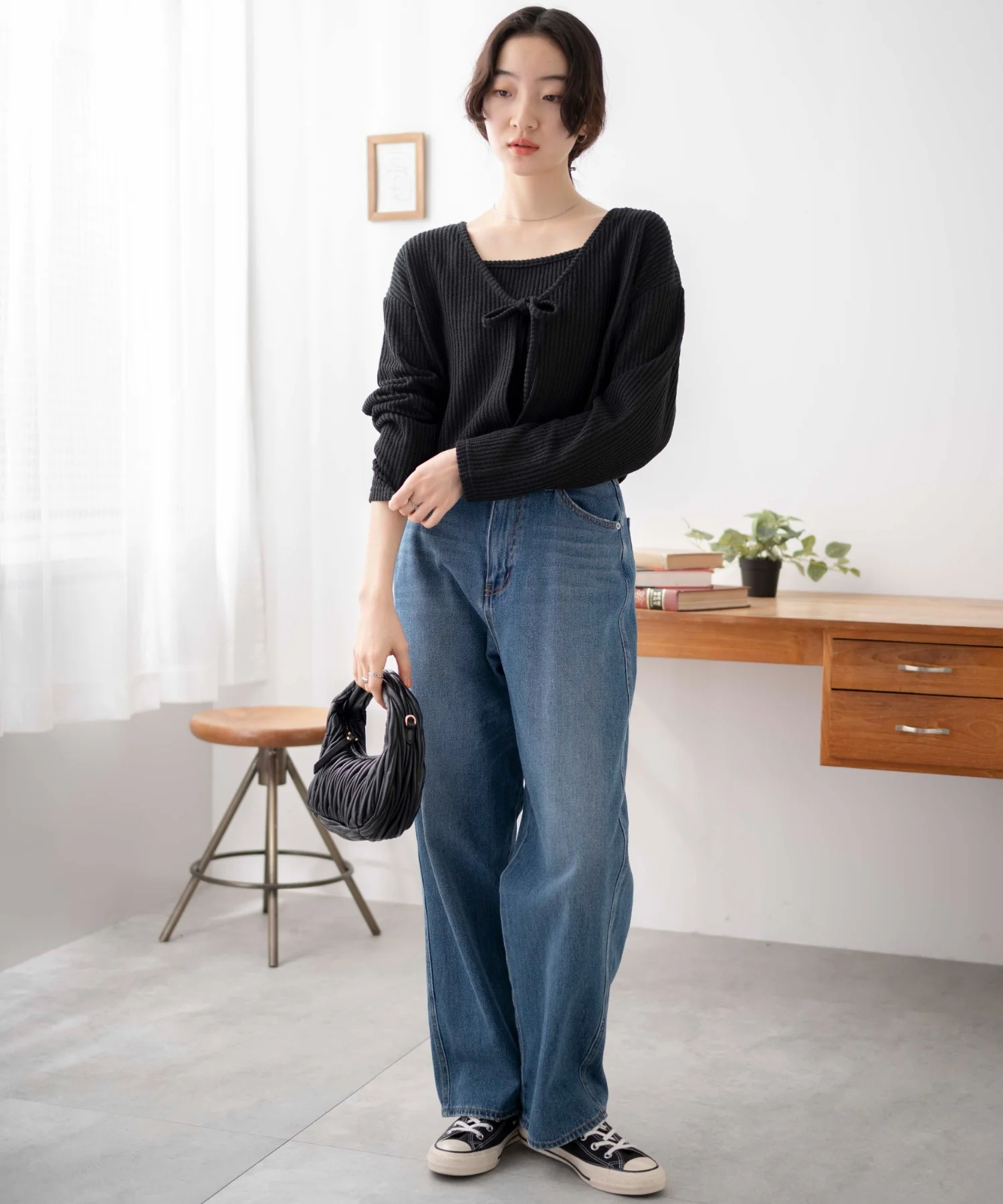 アンサンブルリボンカーデ - Image 5