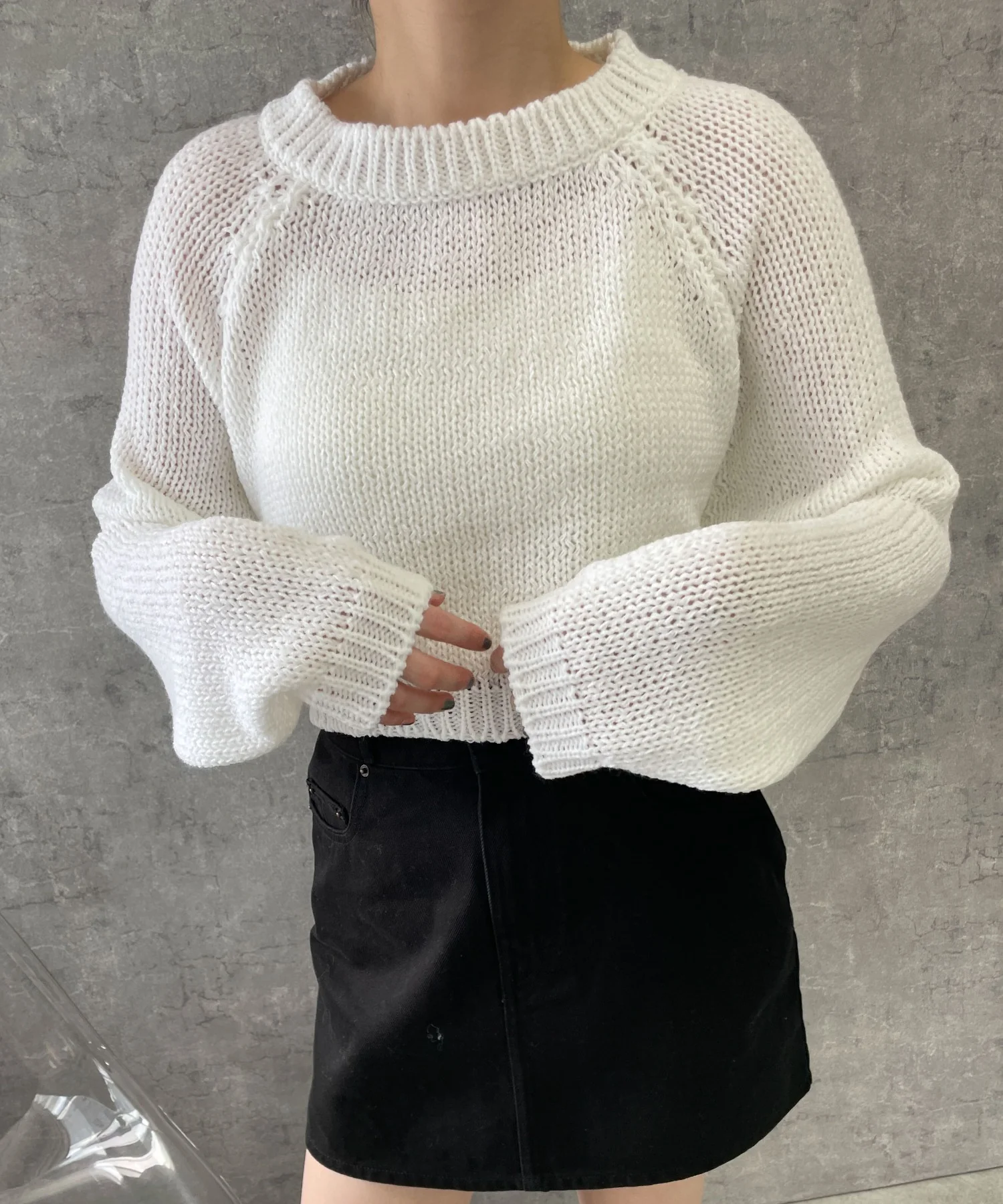 2WAYクロップドニット - Image 11