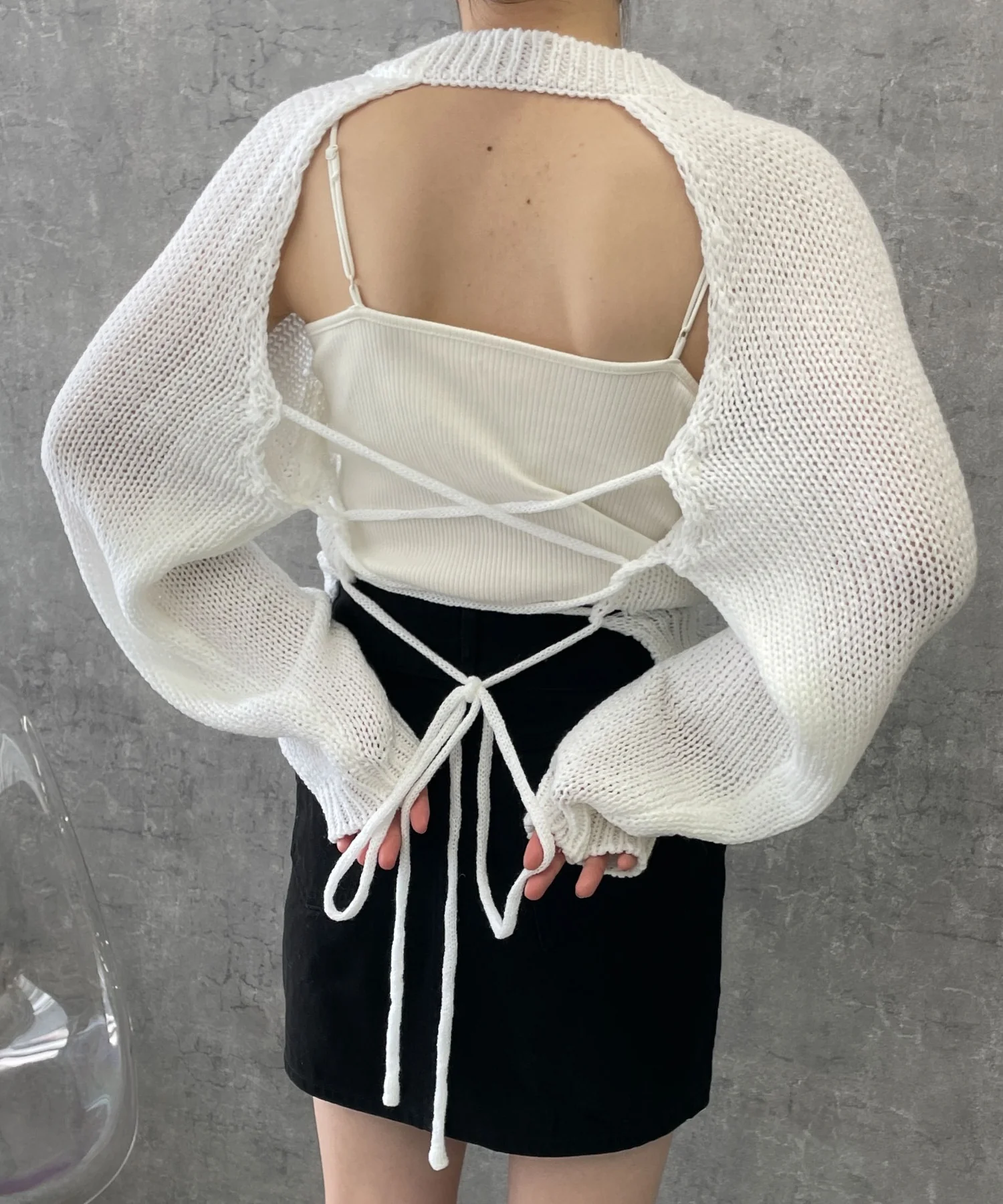 2WAYクロップドニット - Image 13