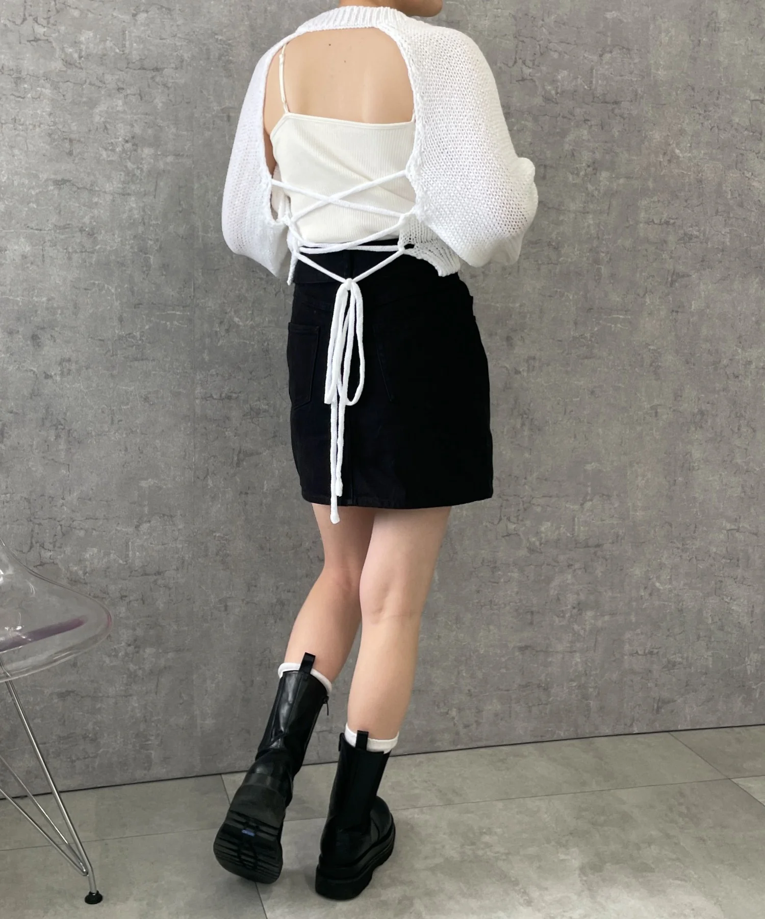 2WAYクロップドニット - Image 14