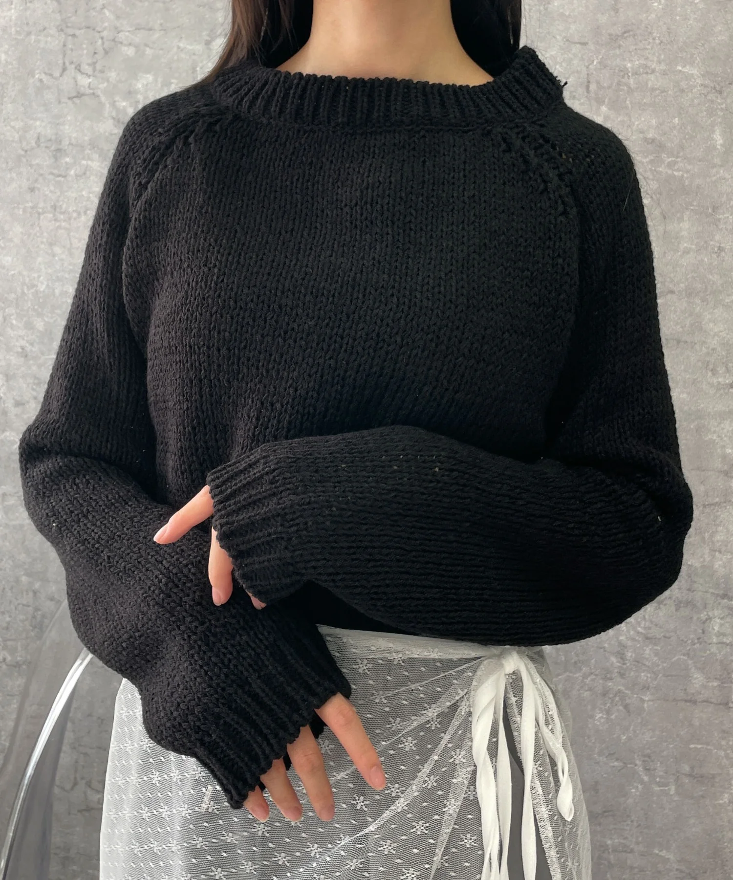 2WAYクロップドニット - Image 16