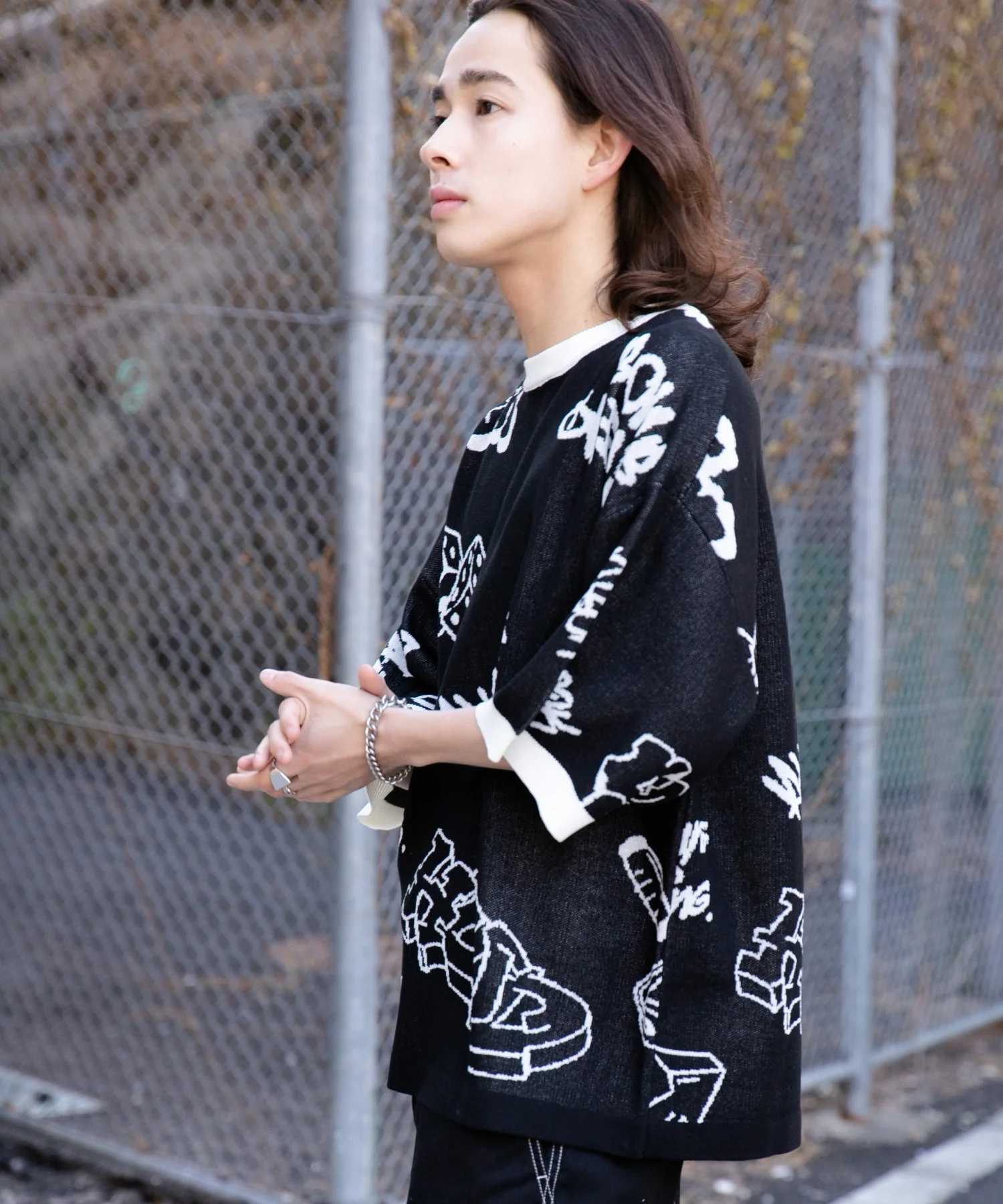 ジャガードグラフィックニット（S） - Image 12