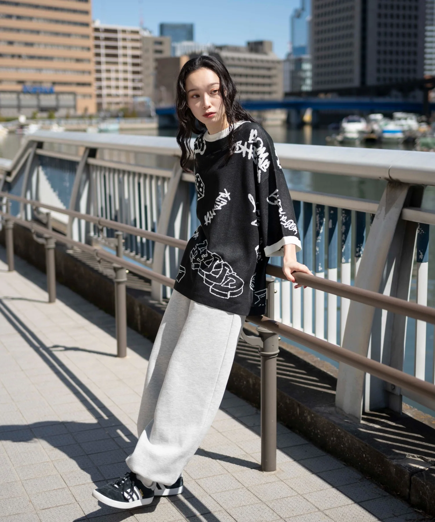 ジャガードグラフィックニット（S） - Image 5