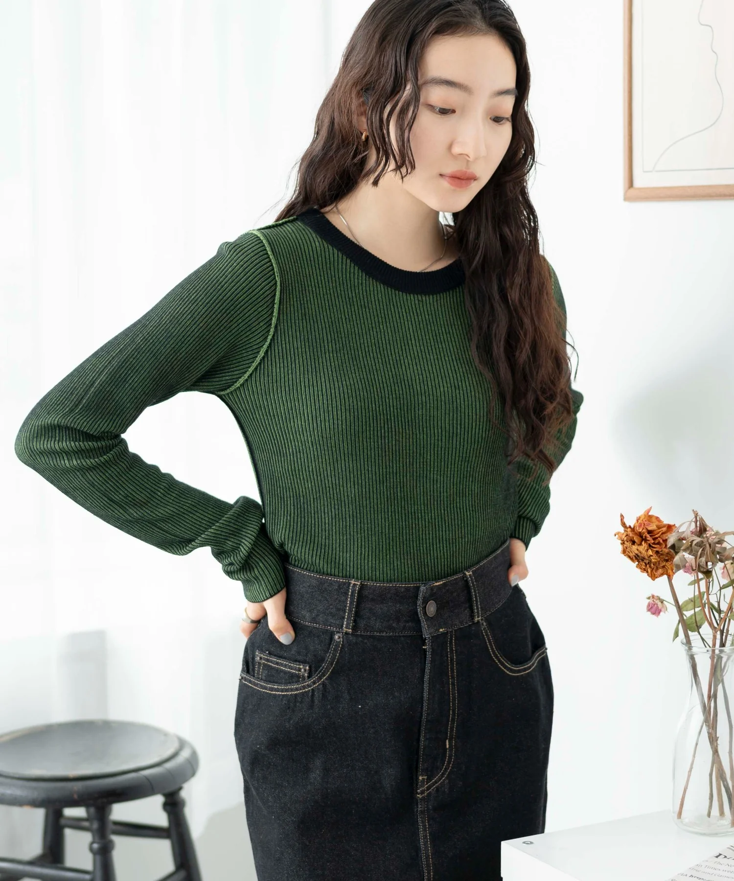 リバーシブルニットトップス - Image 22