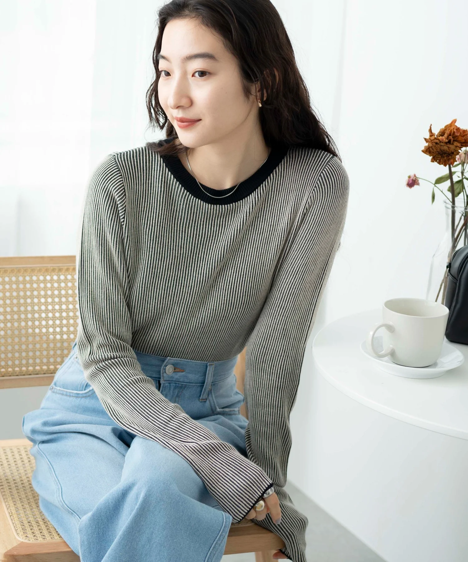 リバーシブルニットトップス - Image 25