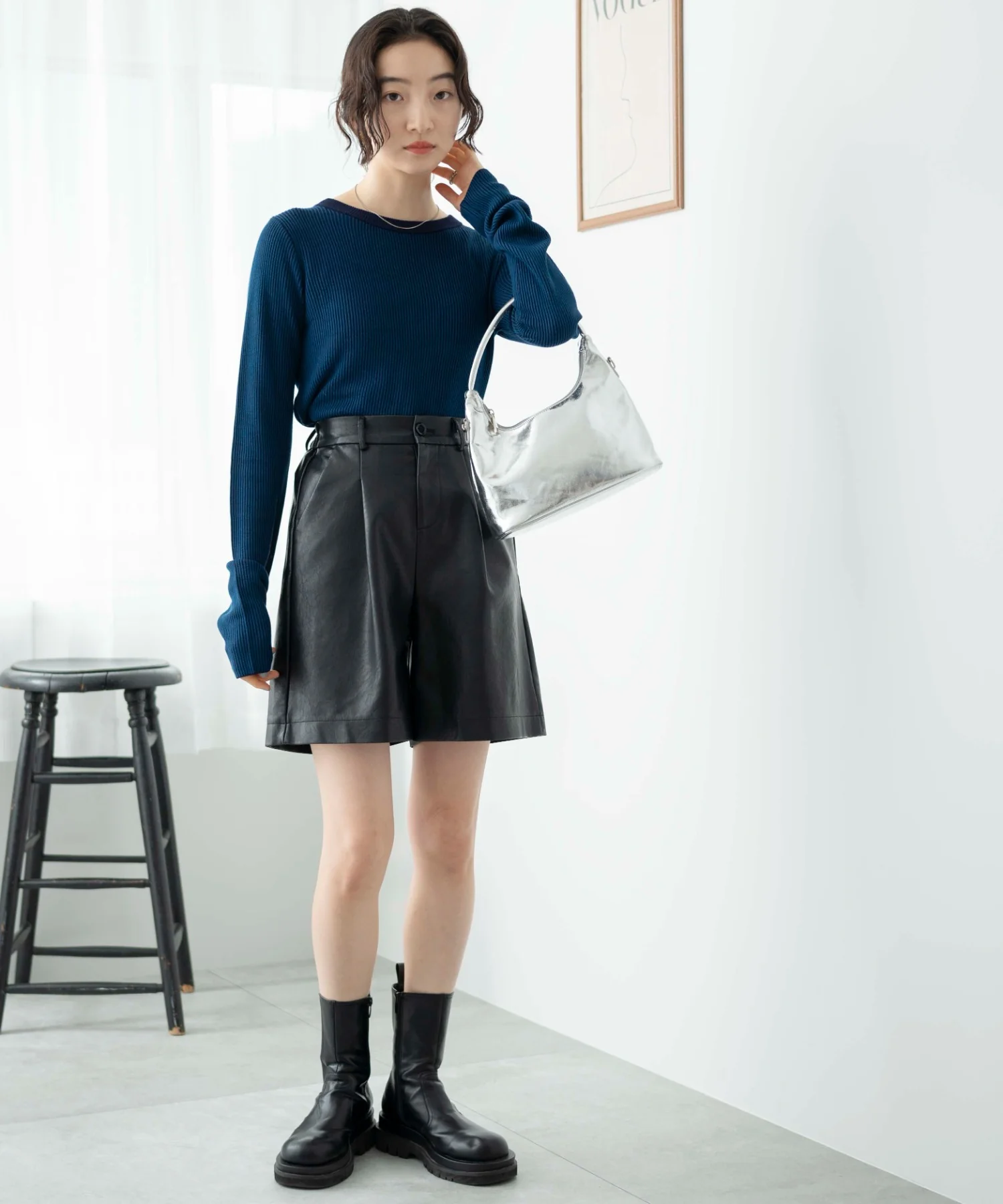 リバーシブルニットトップス - Image 5