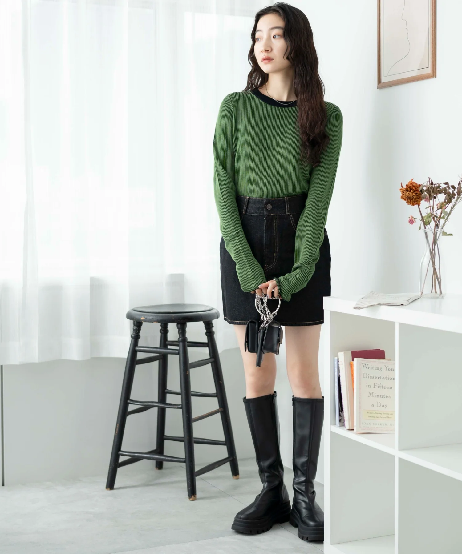 リバーシブルニットトップス - Image 6