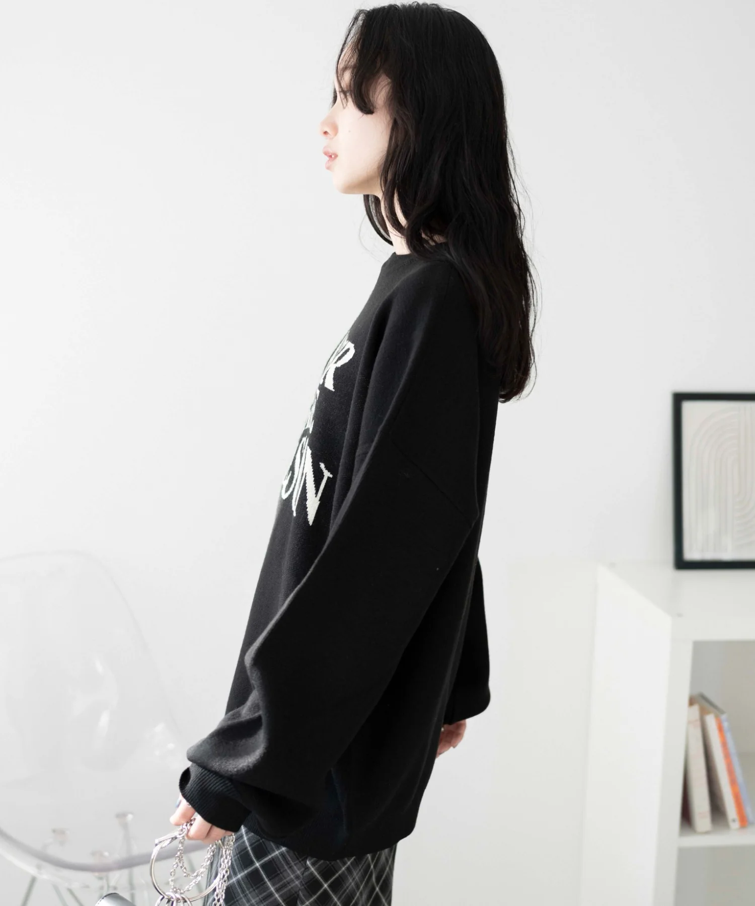 ウェーブロゴジャガードニットプルオーバー - Image 17