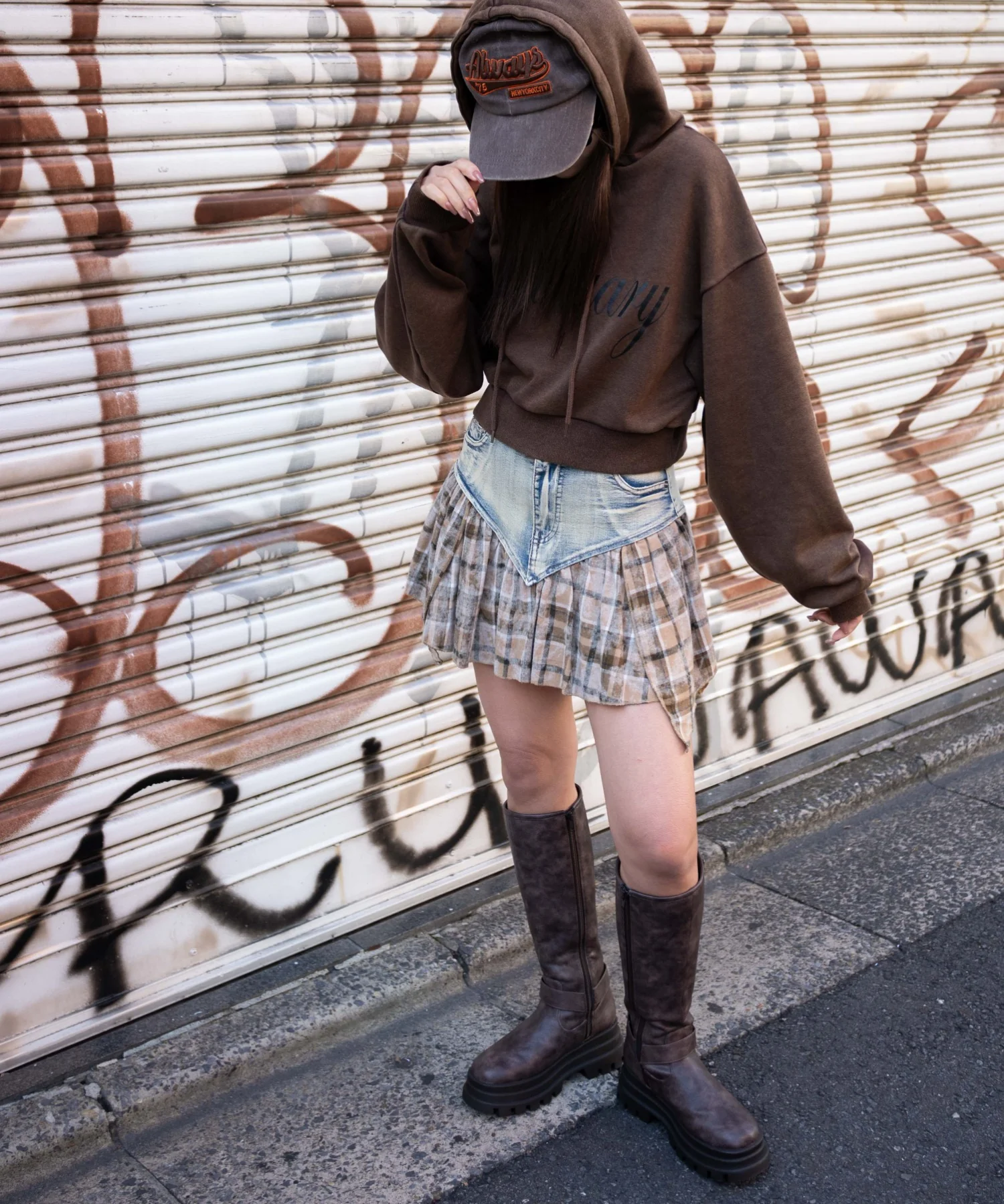 エンジェルプリントショートプルパーカー - Image 16