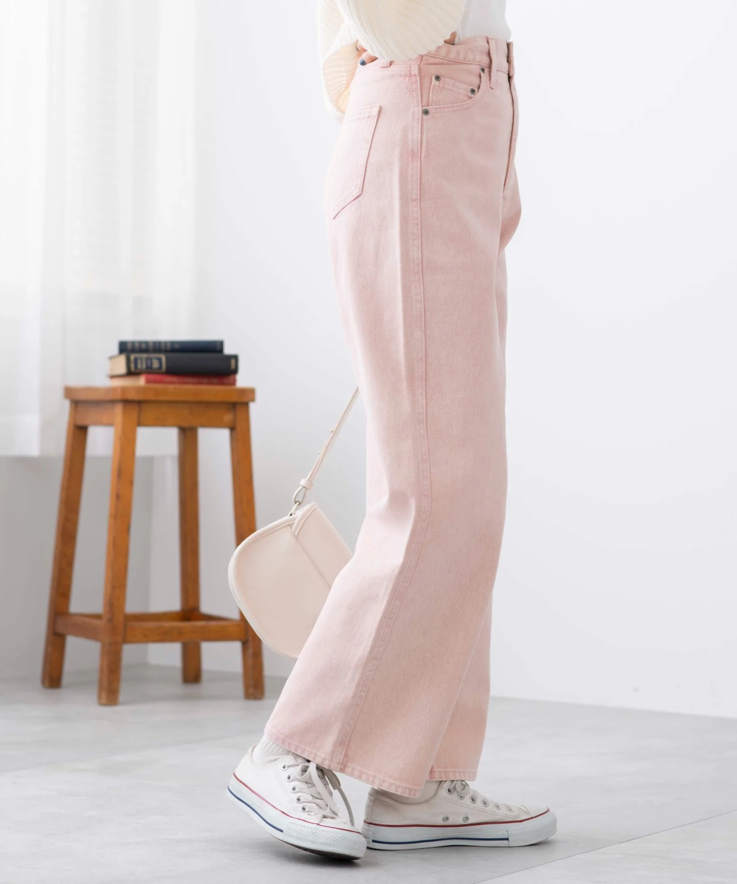 ウォッシュドカラーストレートパンツ - Image 11