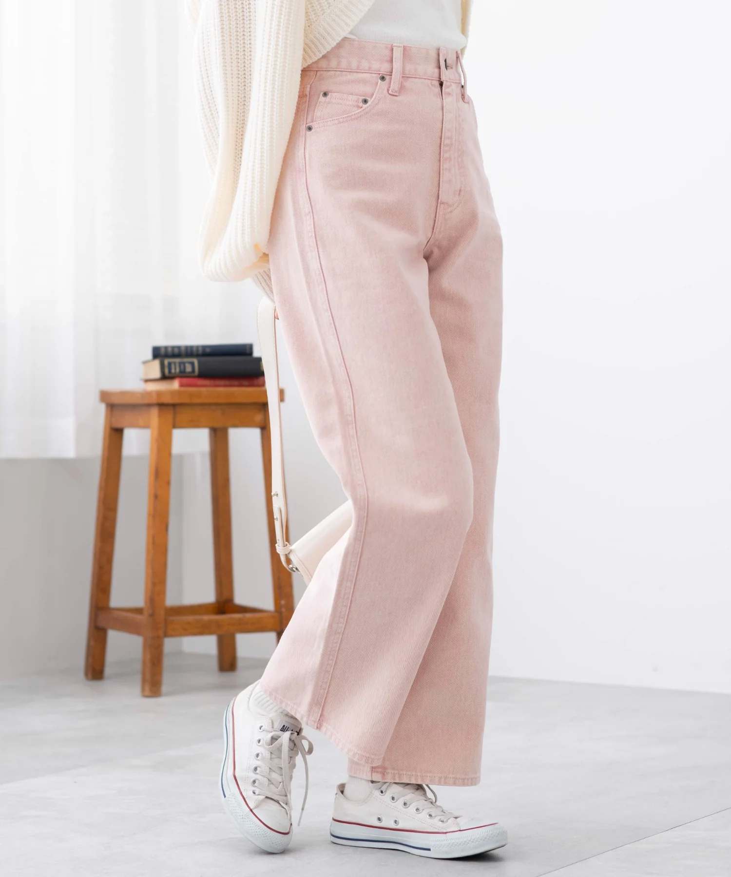 ウォッシュドカラーストレートパンツ - Image 9