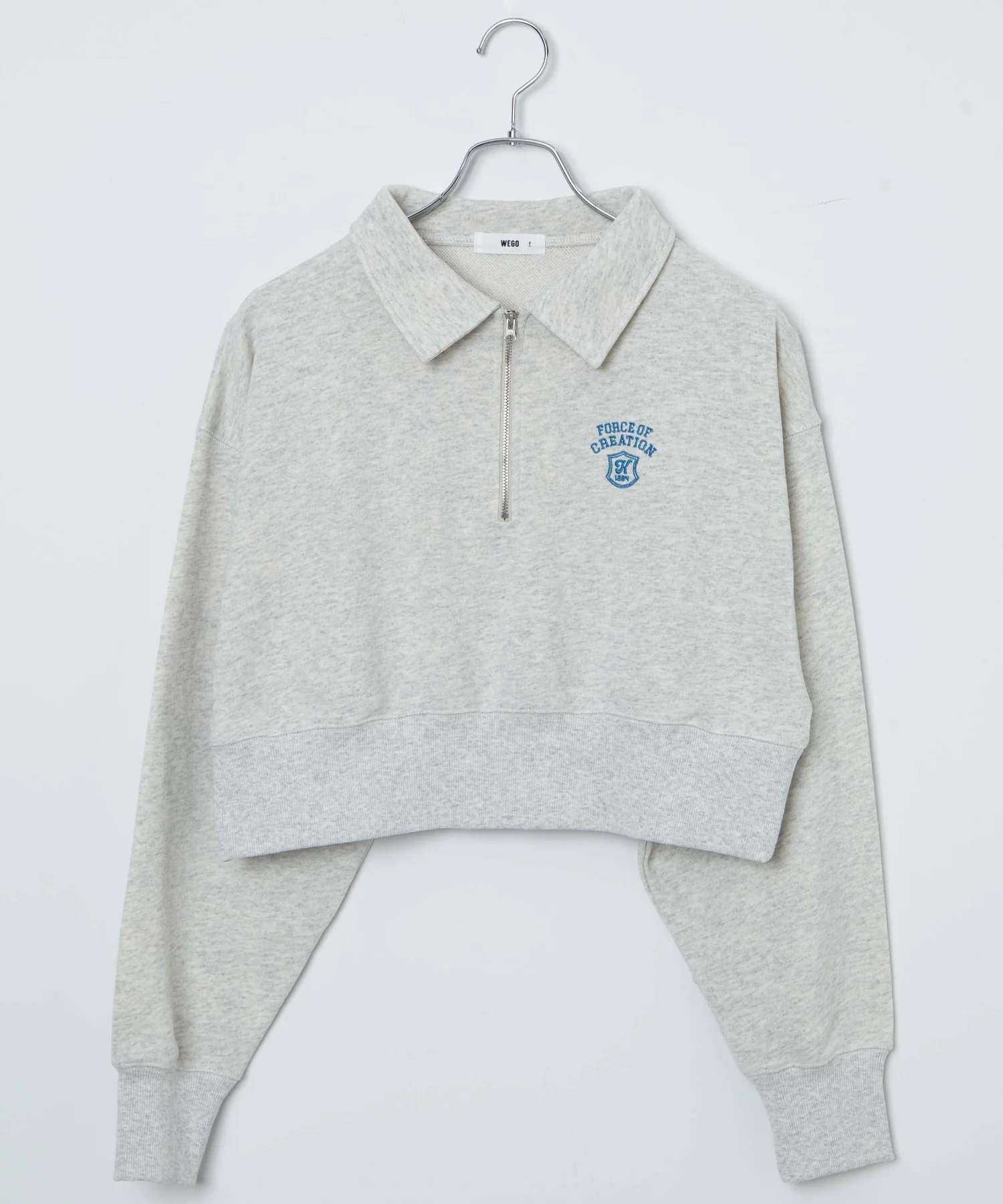 ハーフZIP襟付きショートスウェット - Image 29