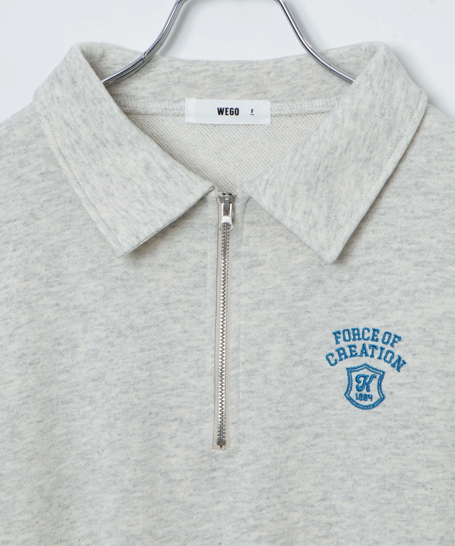 ハーフZIP襟付きショートスウェット - Image 30