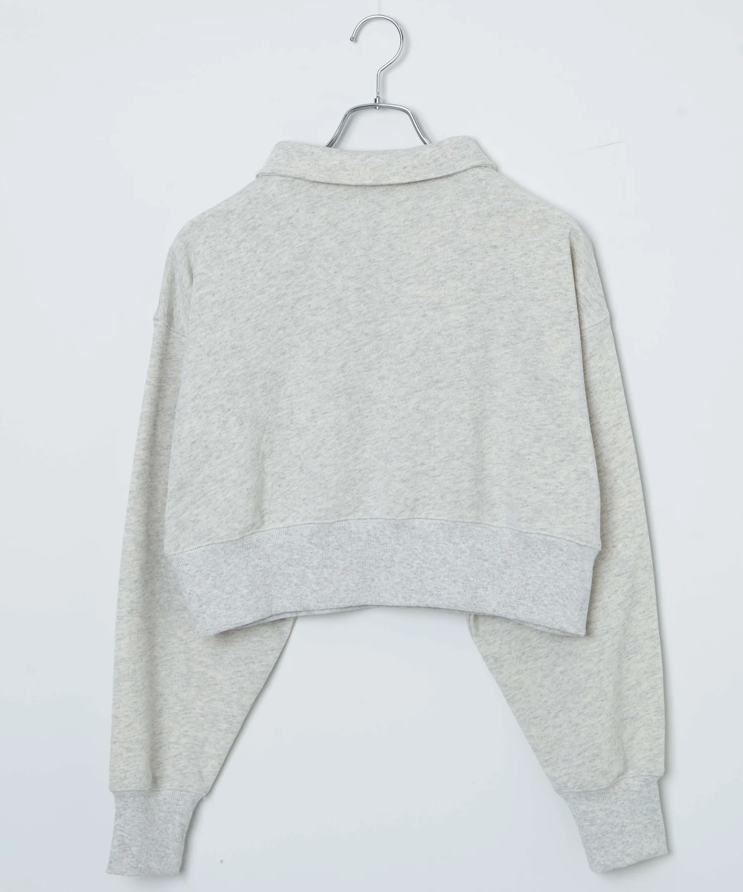 ハーフZIP襟付きショートスウェット - Image 33