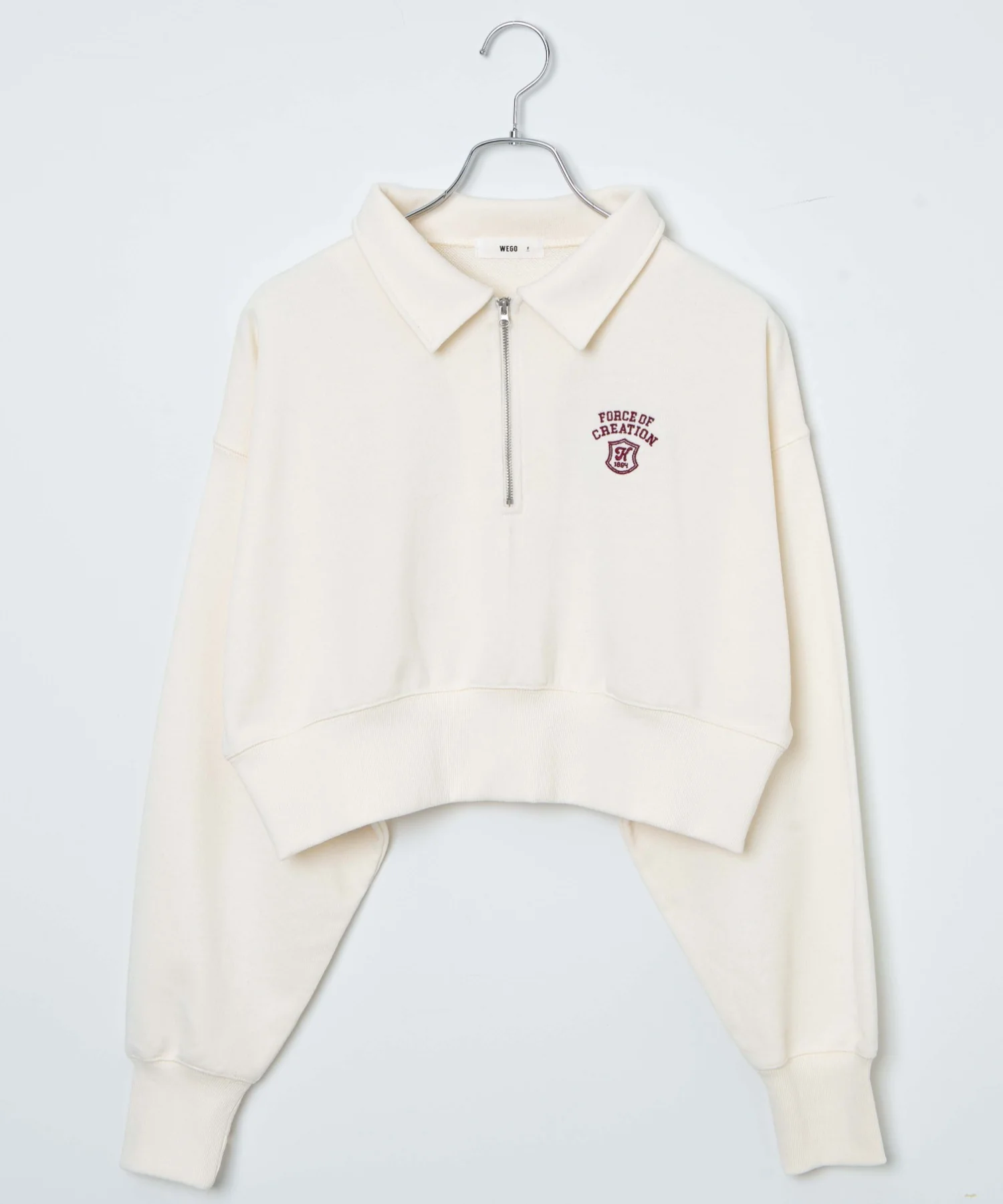 ハーフZIP襟付きショートスウェット - Image 34