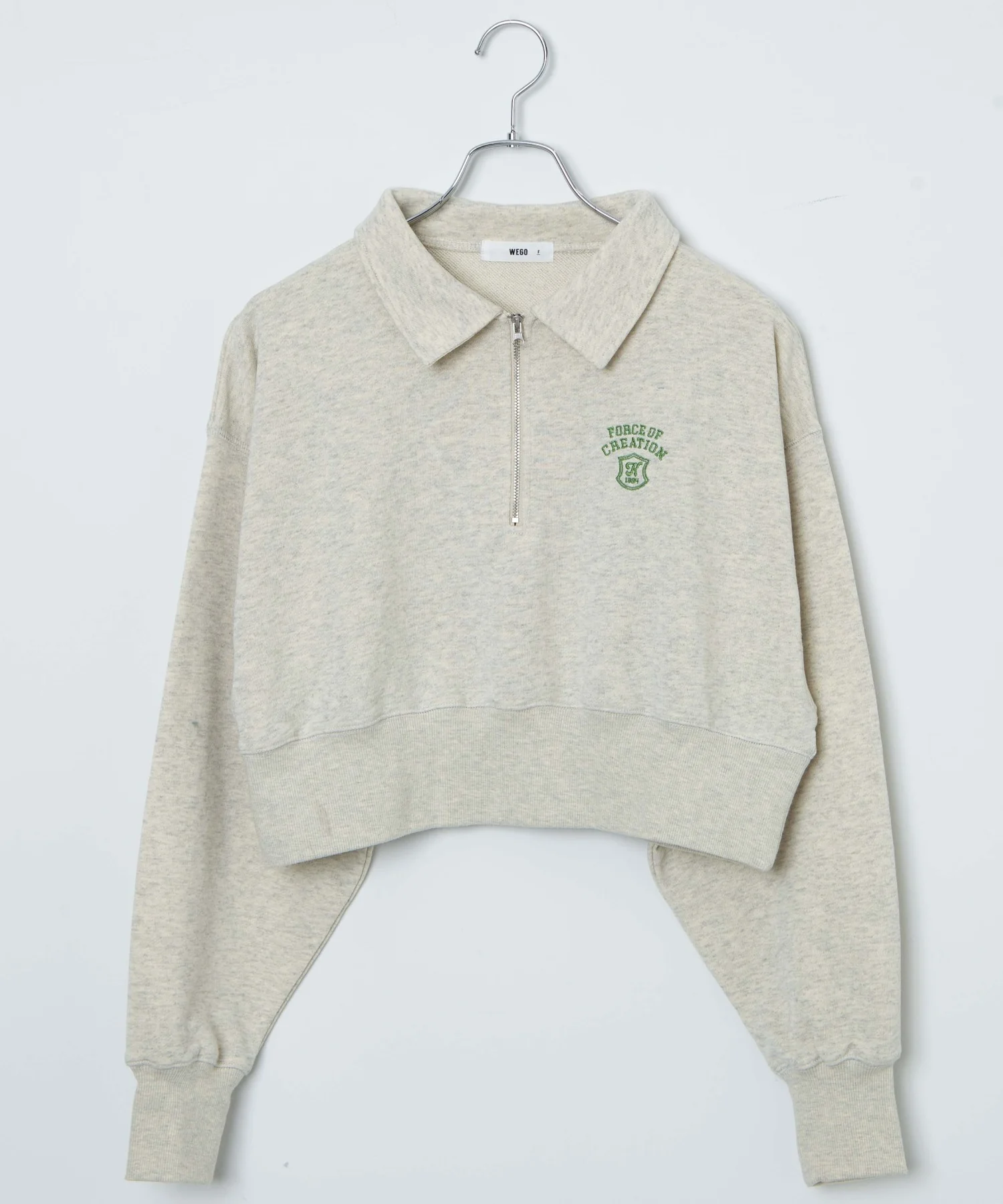 ハーフZIP襟付きショートスウェット - Image 36