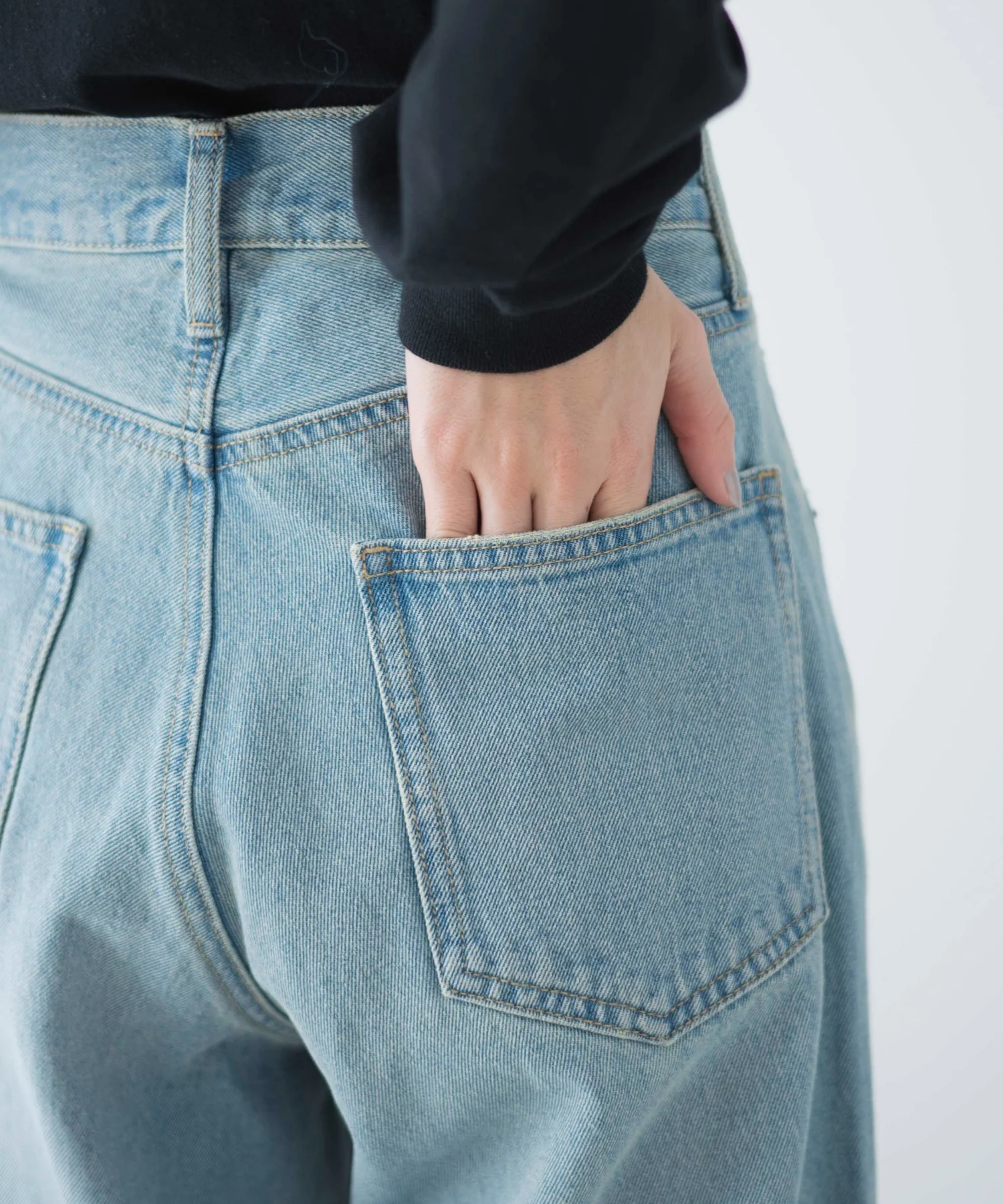 カーブデニムパンツ - Image 7