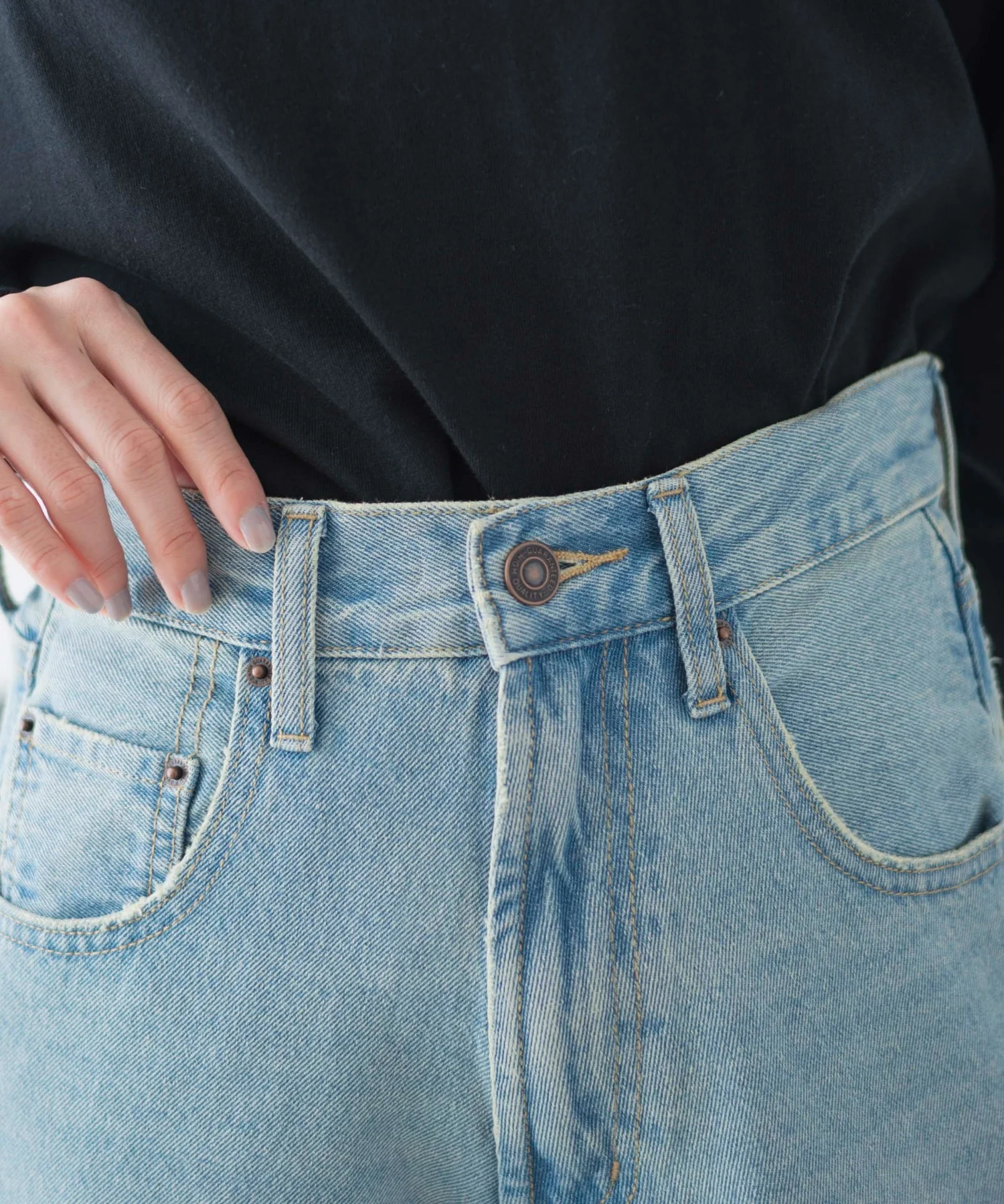 カーブデニムパンツ - Image 8