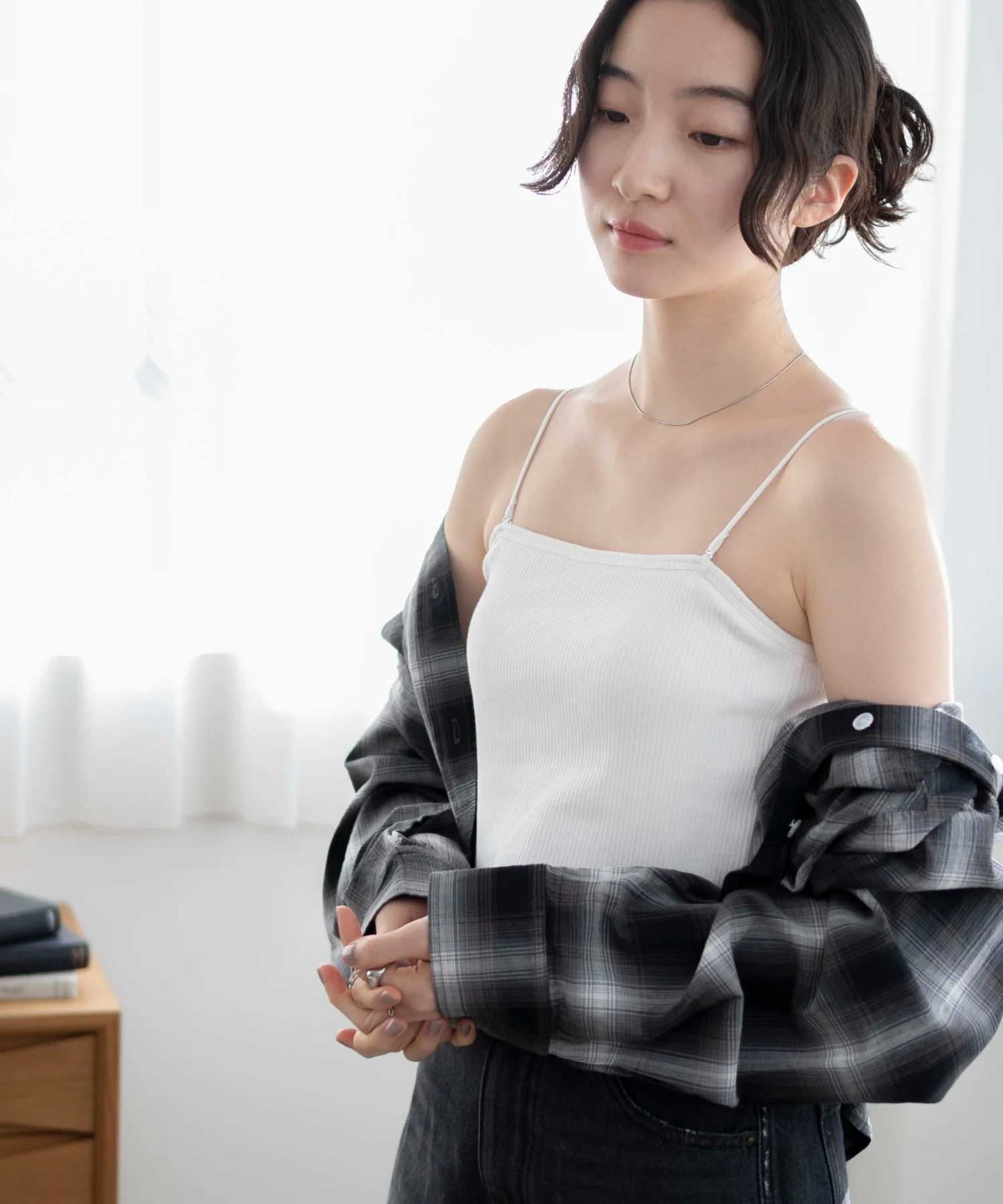 なちゅ盛れカップインショートキャミ - Image 11