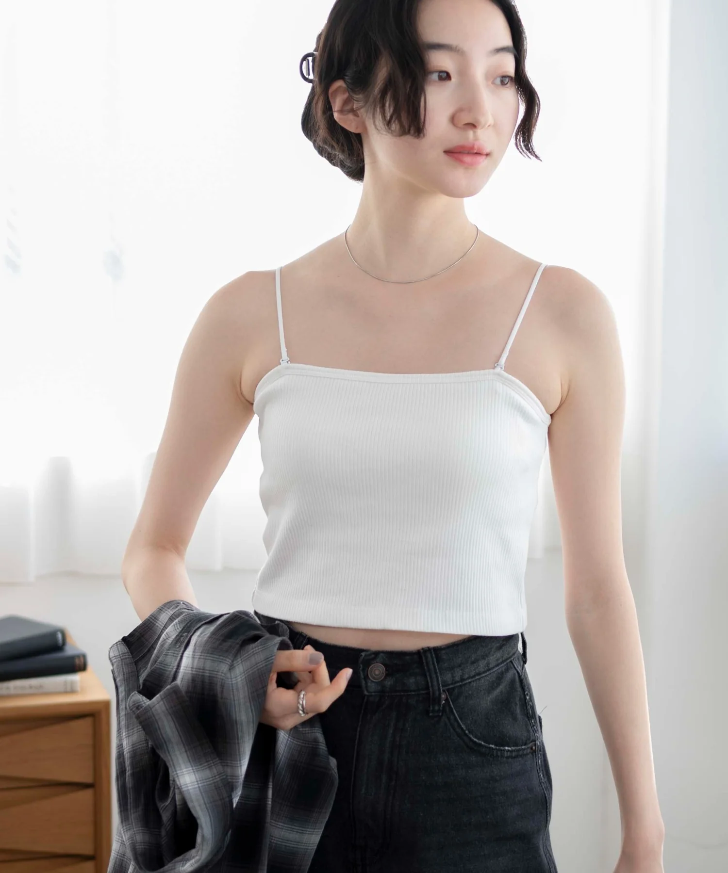 なちゅ盛れカップインショートキャミ - Image 12