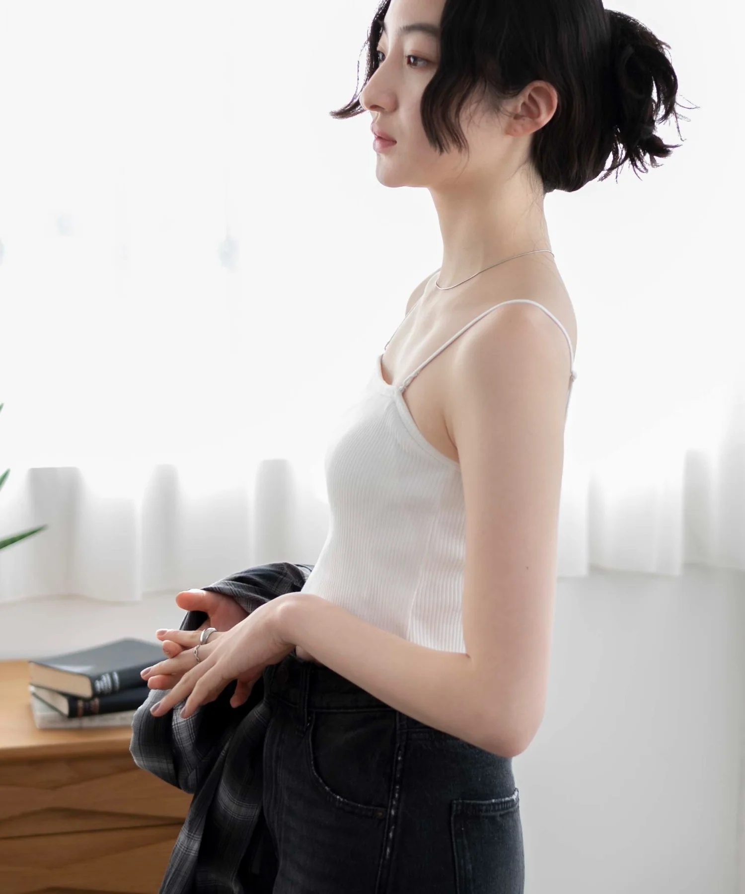 なちゅ盛れカップインショートキャミ - Image 13