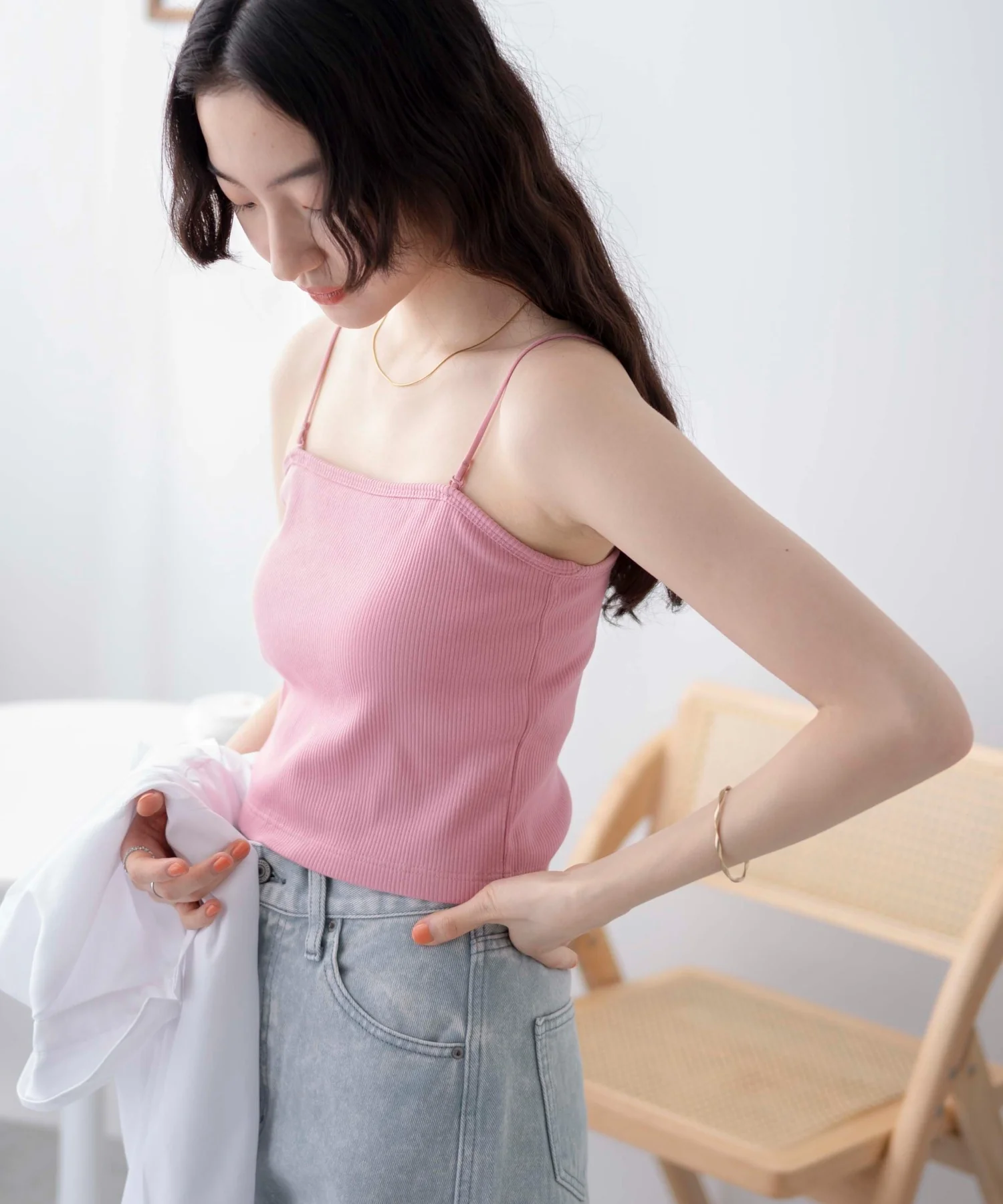 なちゅ盛れカップインショートキャミ - Image 28