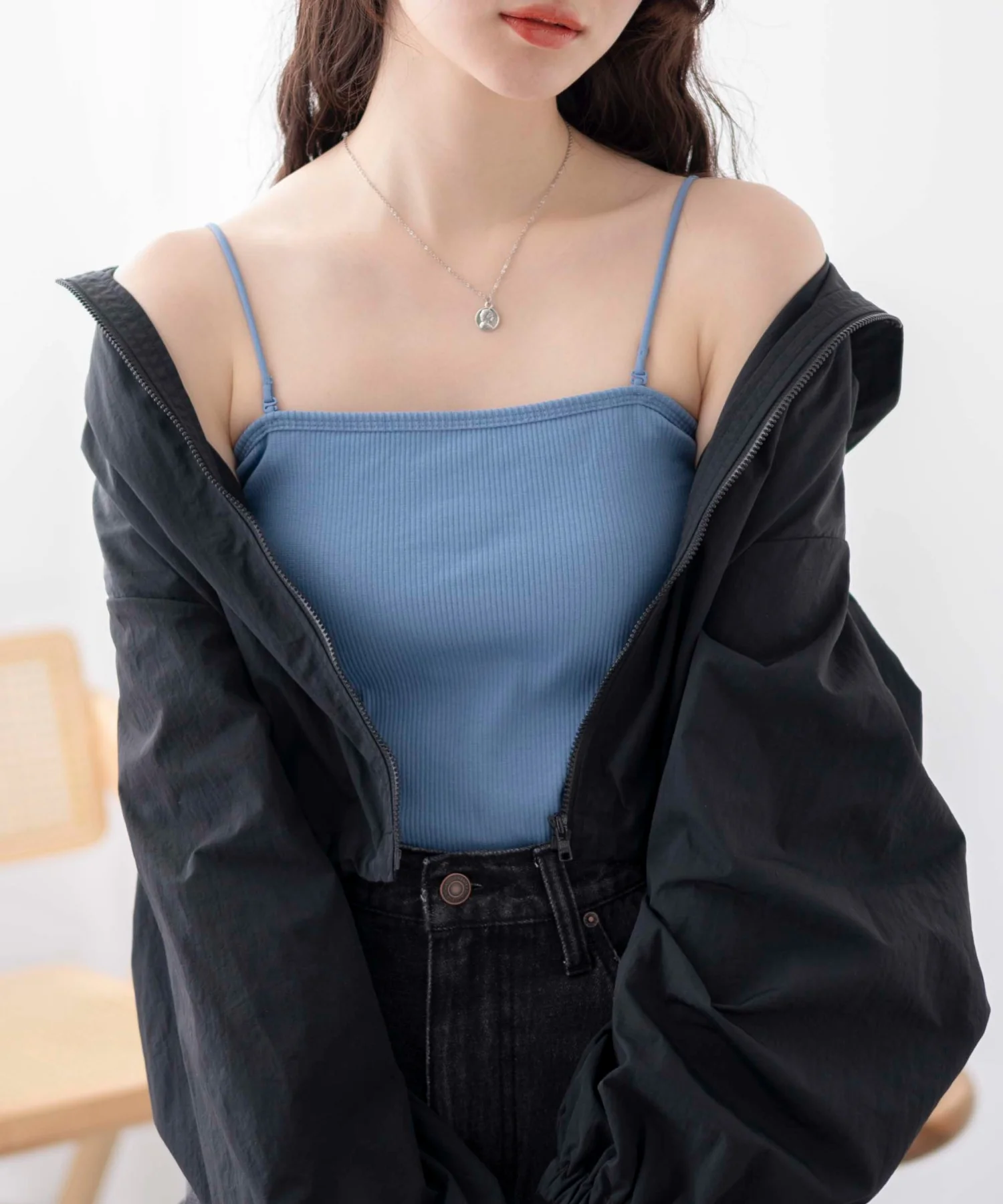 なちゅ盛れカップインショートキャミ - Image 3