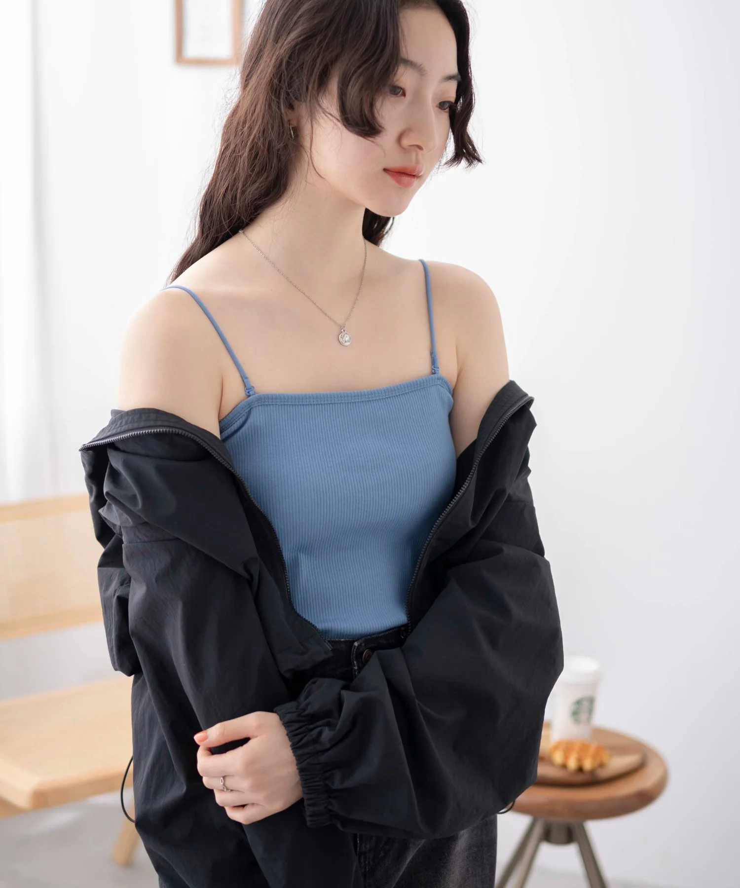 なちゅ盛れカップインショートキャミ - Image 30