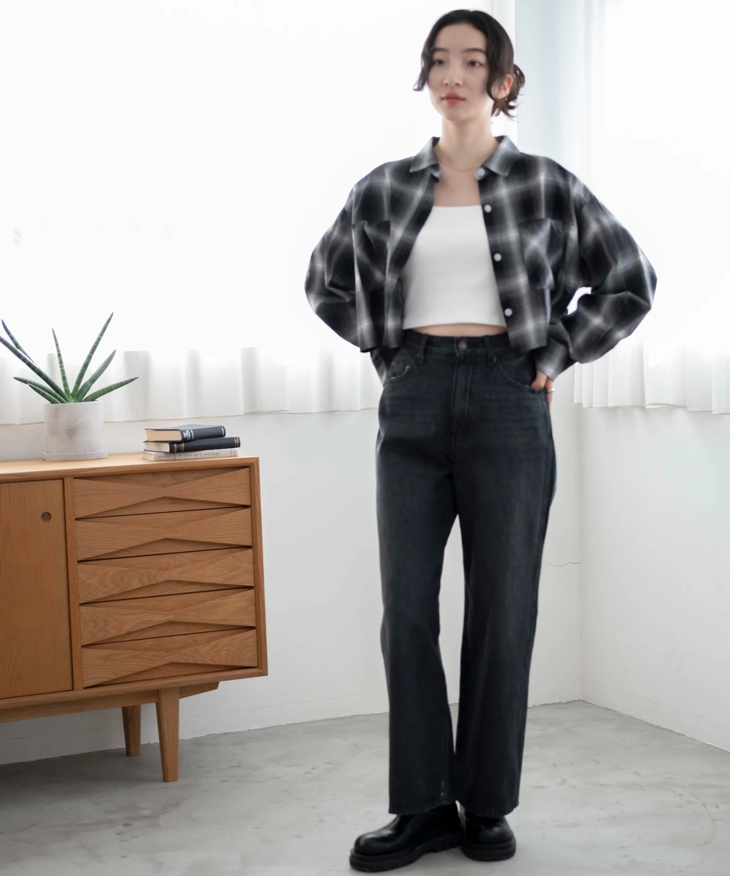 なちゅ盛れカップインショートキャミ - Image 5