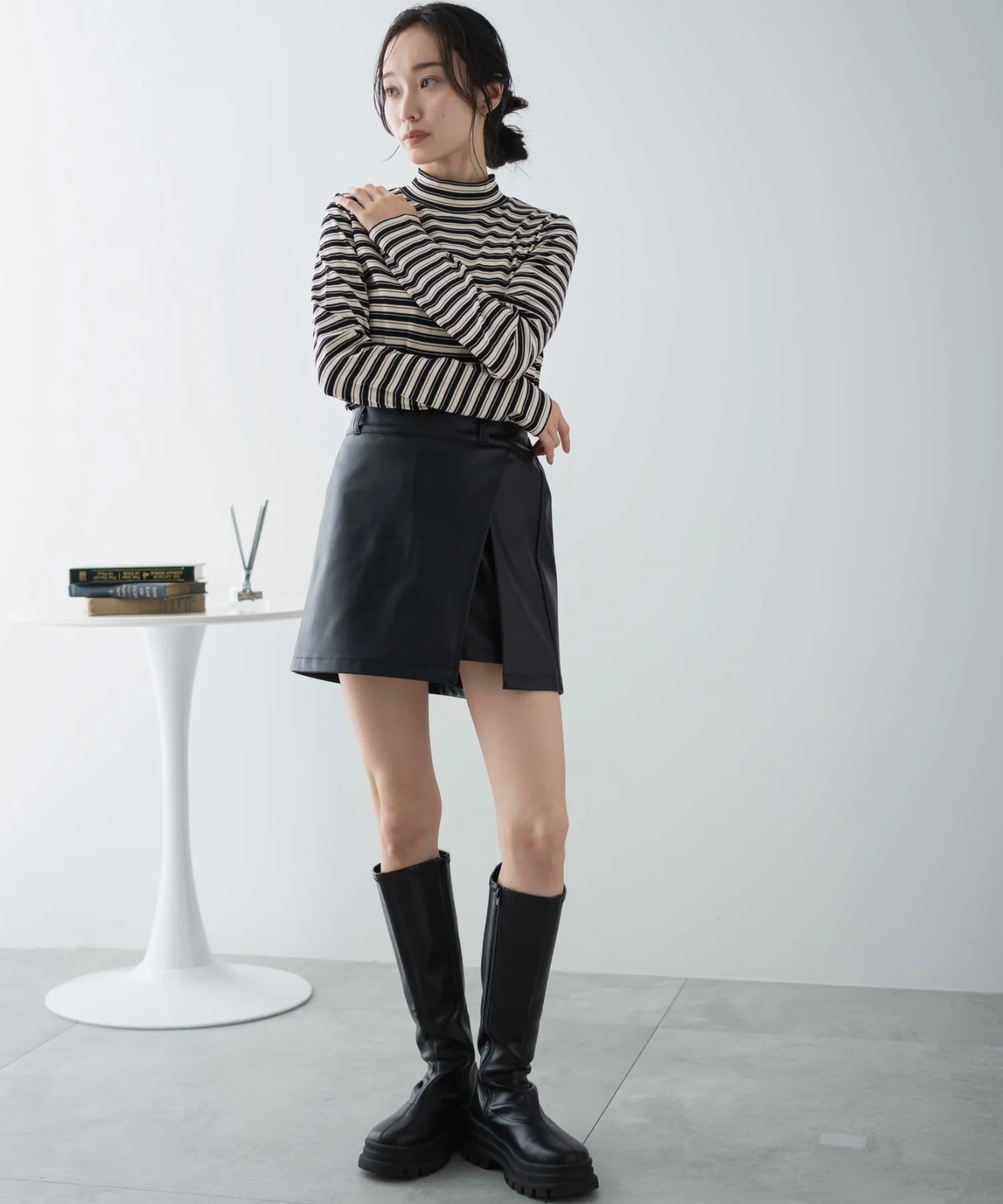 レイヤードスリットスカパン - Image 6