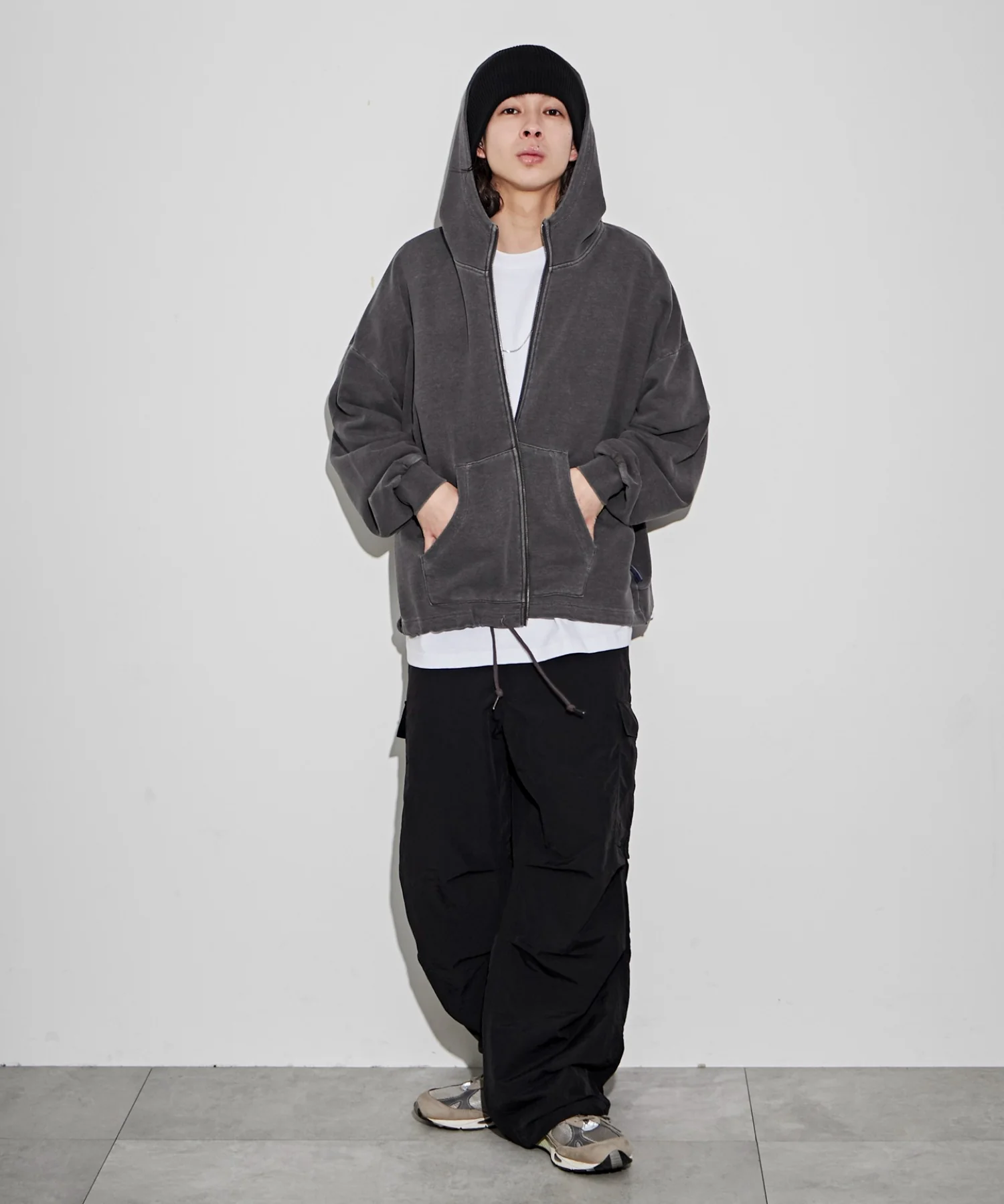 HIGHNECK ZIP HOODIE - Image 15