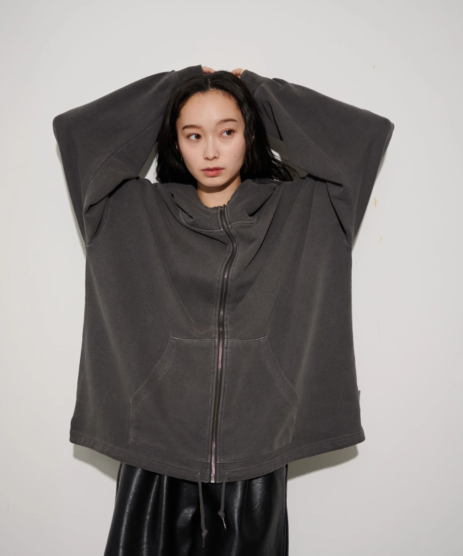 HIGHNECK ZIP HOODIE - Image 17