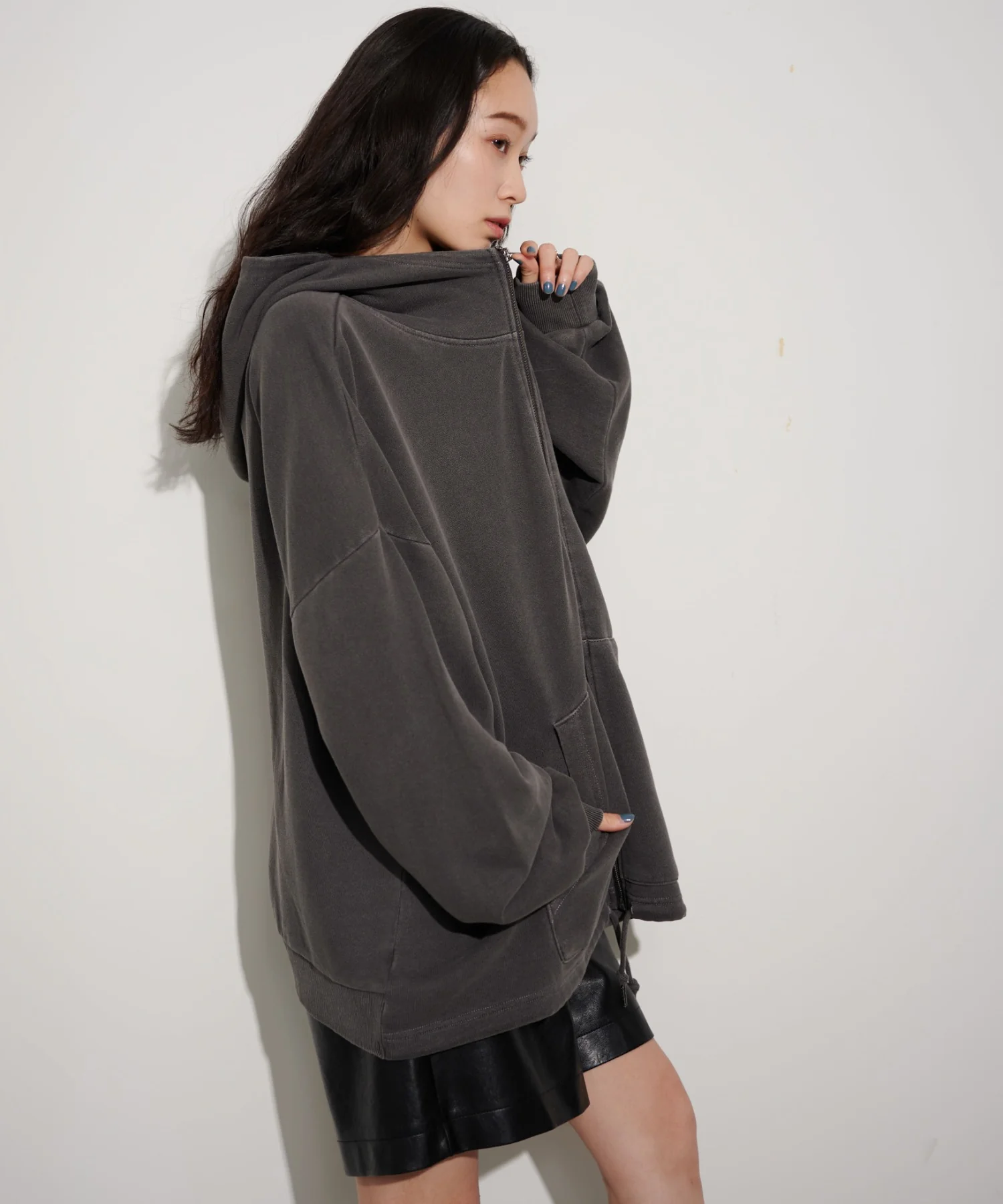 HIGHNECK ZIP HOODIE - Image 18
